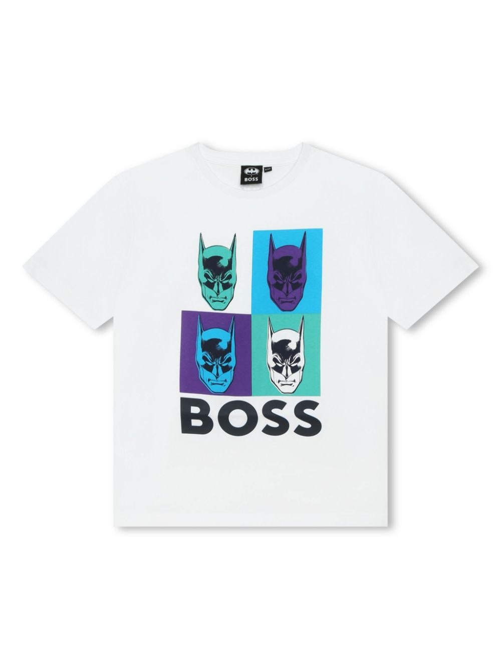 BOSS Kidswear graphic-print cotton T-shirt - White von BOSS Kidswear