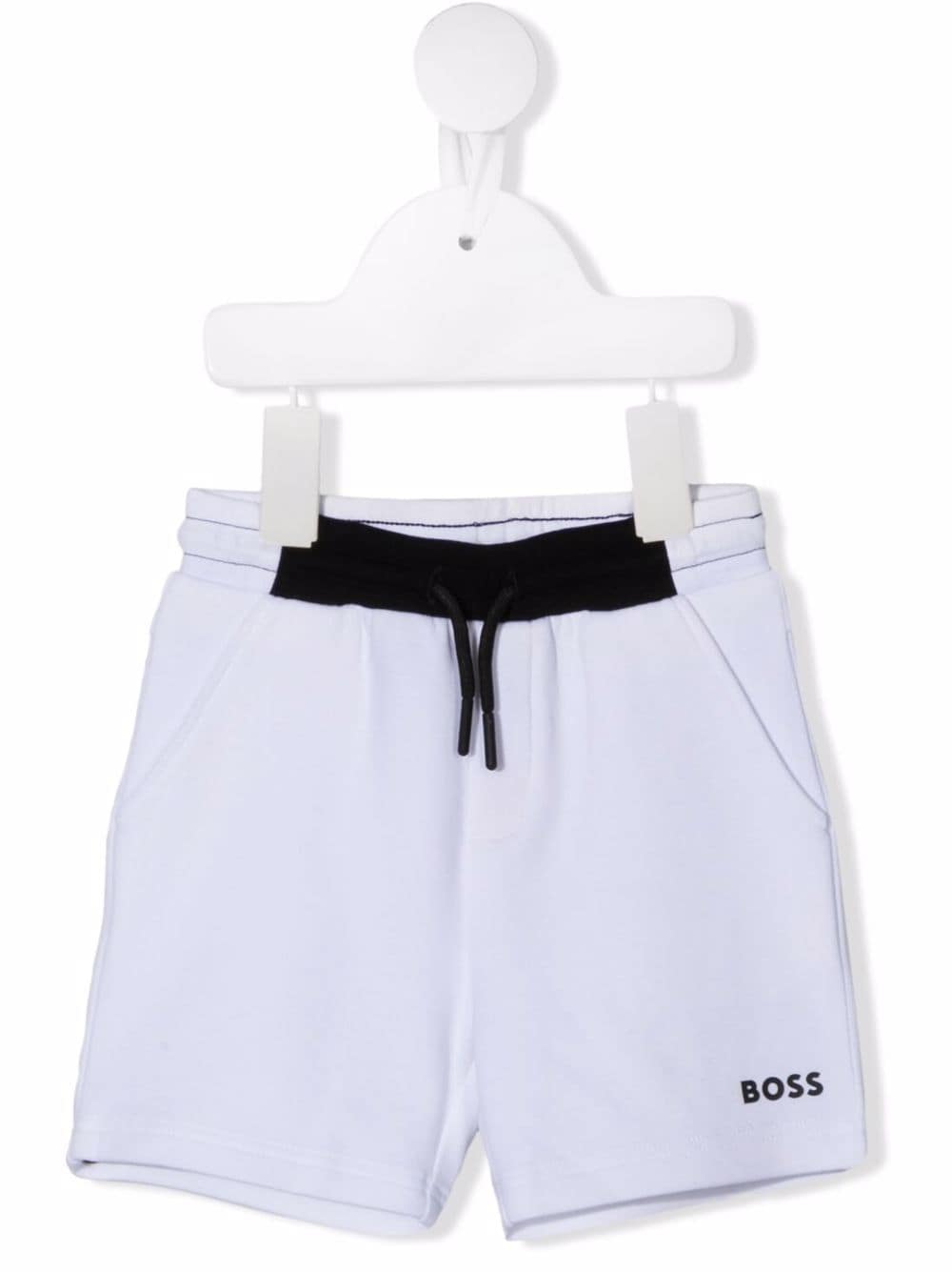 BOSS Kidswear logo drawstring shorts - White von BOSS Kidswear
