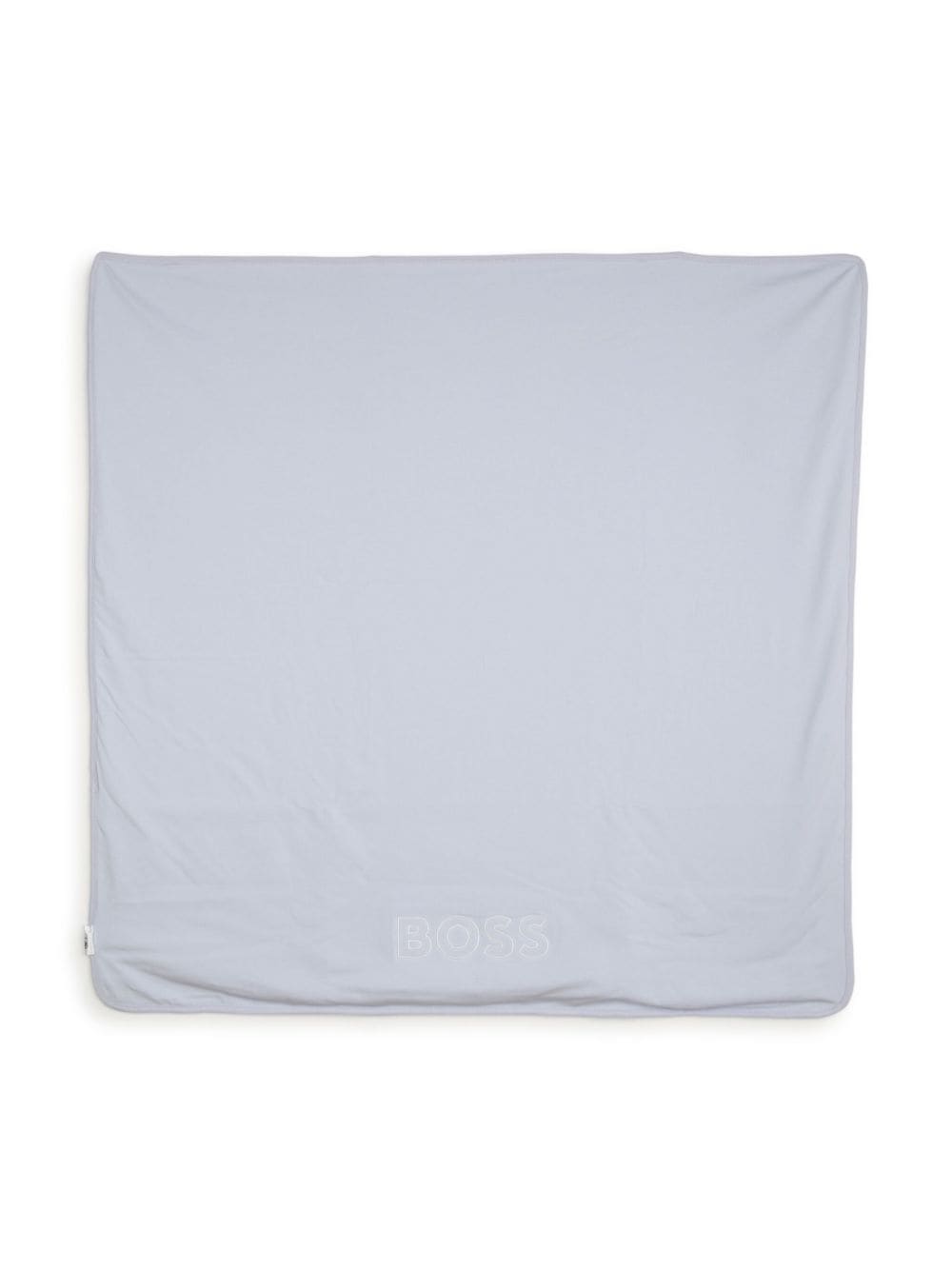 BOSS Kidswear logo-embroidered blanket - Blue von BOSS Kidswear