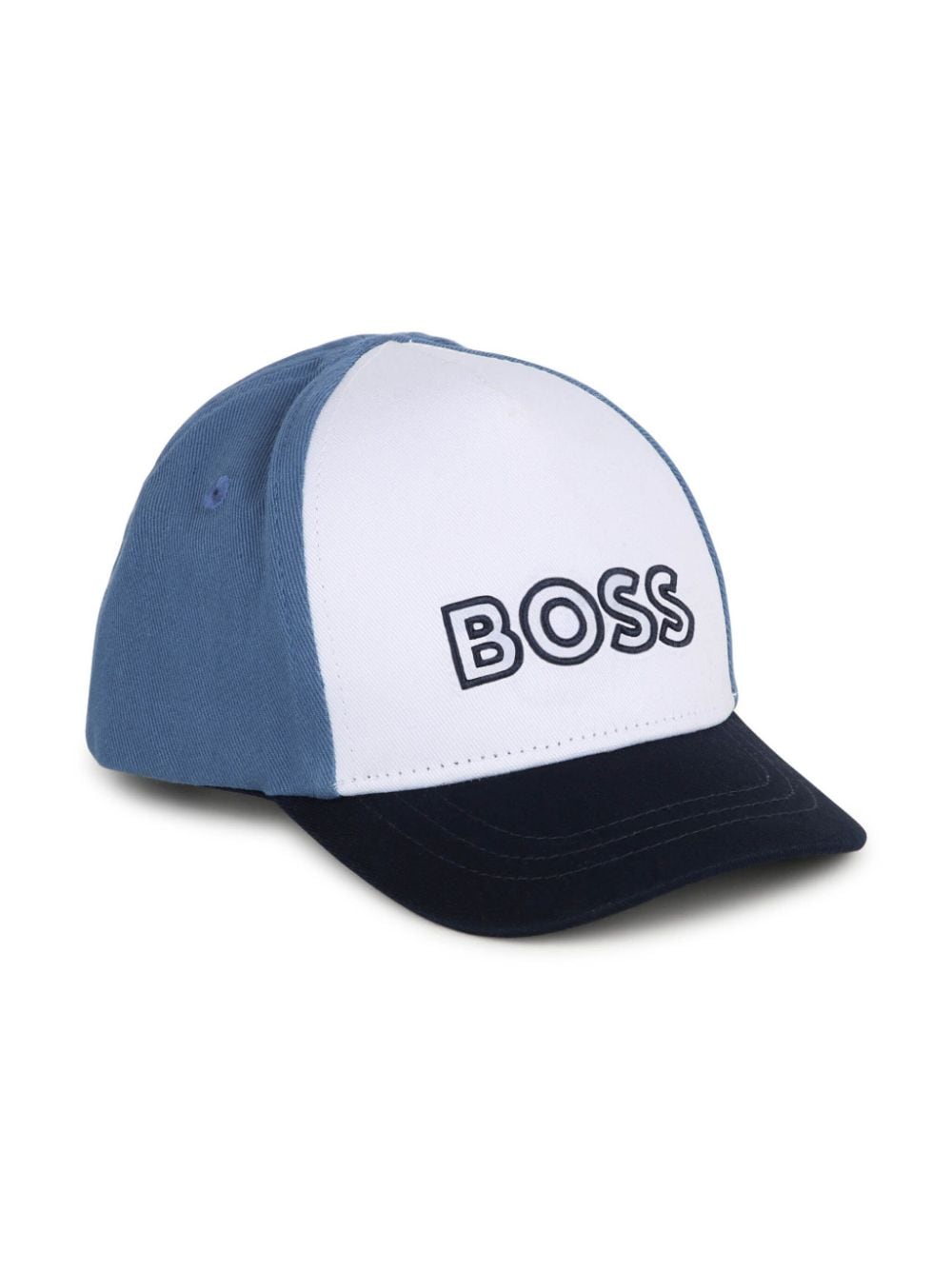 BOSS Kidswear logo-embroidered cotton cap - White von BOSS Kidswear