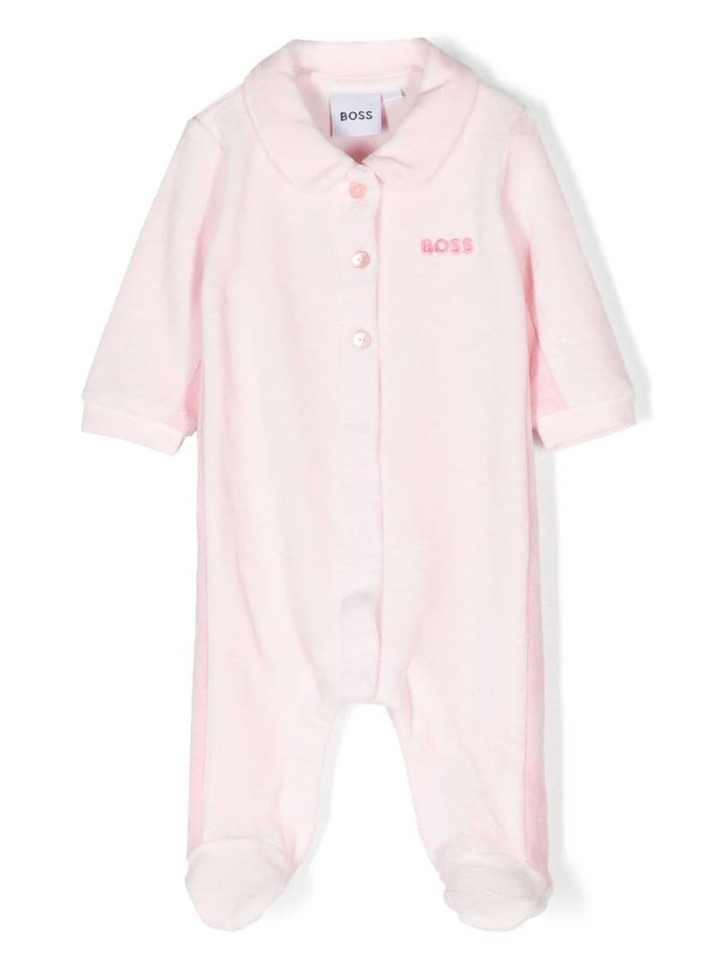 BOSS Kidswear logo-embroidered pajamas - Pink von BOSS Kidswear