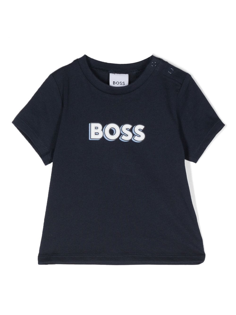 BOSS Kidswear logo-print T-shirt - Blue von BOSS Kidswear