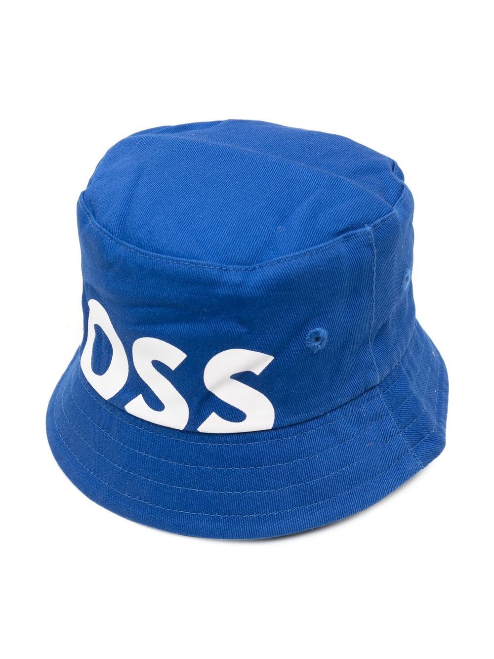 BOSS Kidswear logo-print bucket hat - Blue von BOSS Kidswear