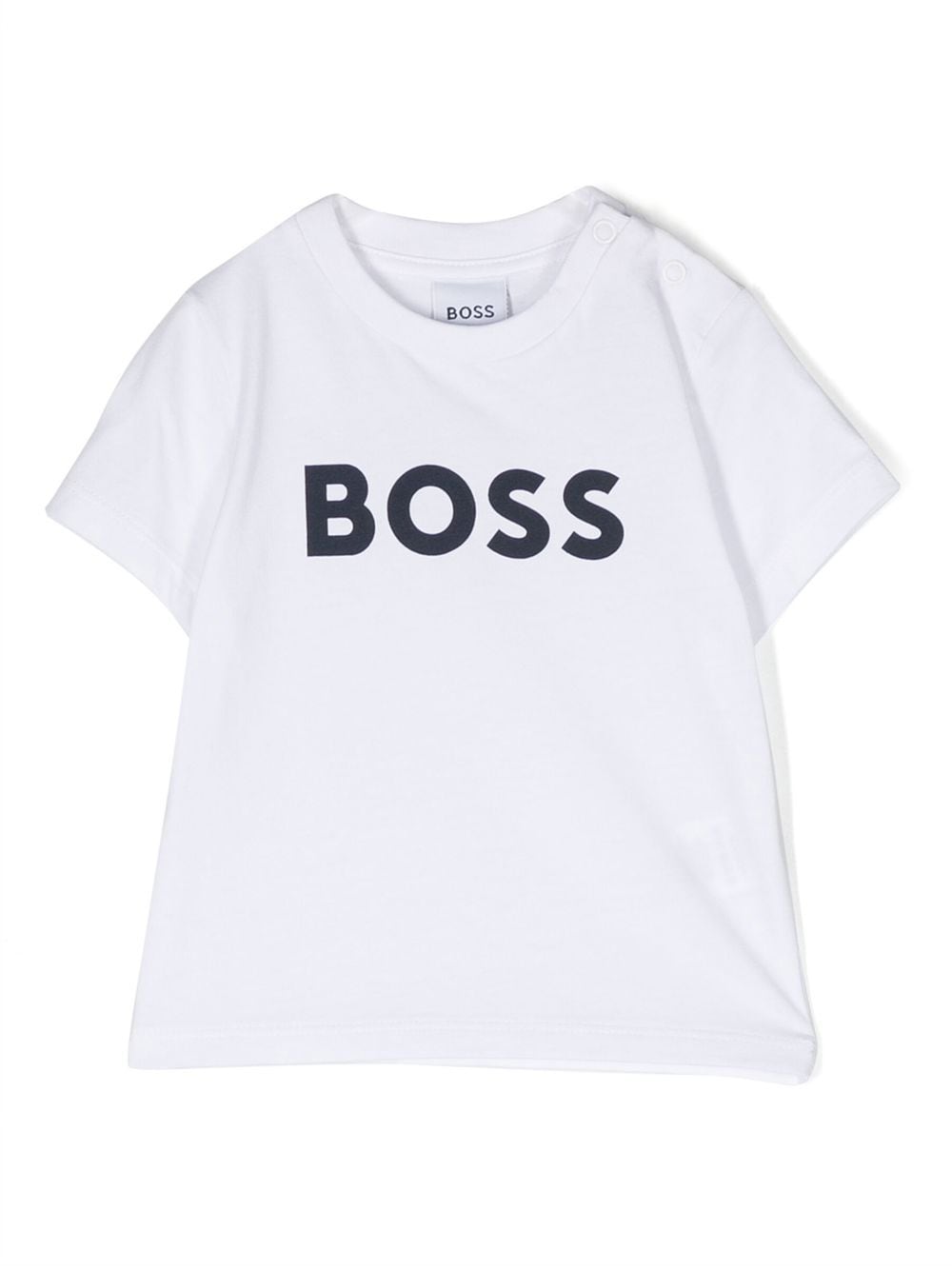 BOSS Kidswear logo-print cotton T-Shirt - White von BOSS Kidswear