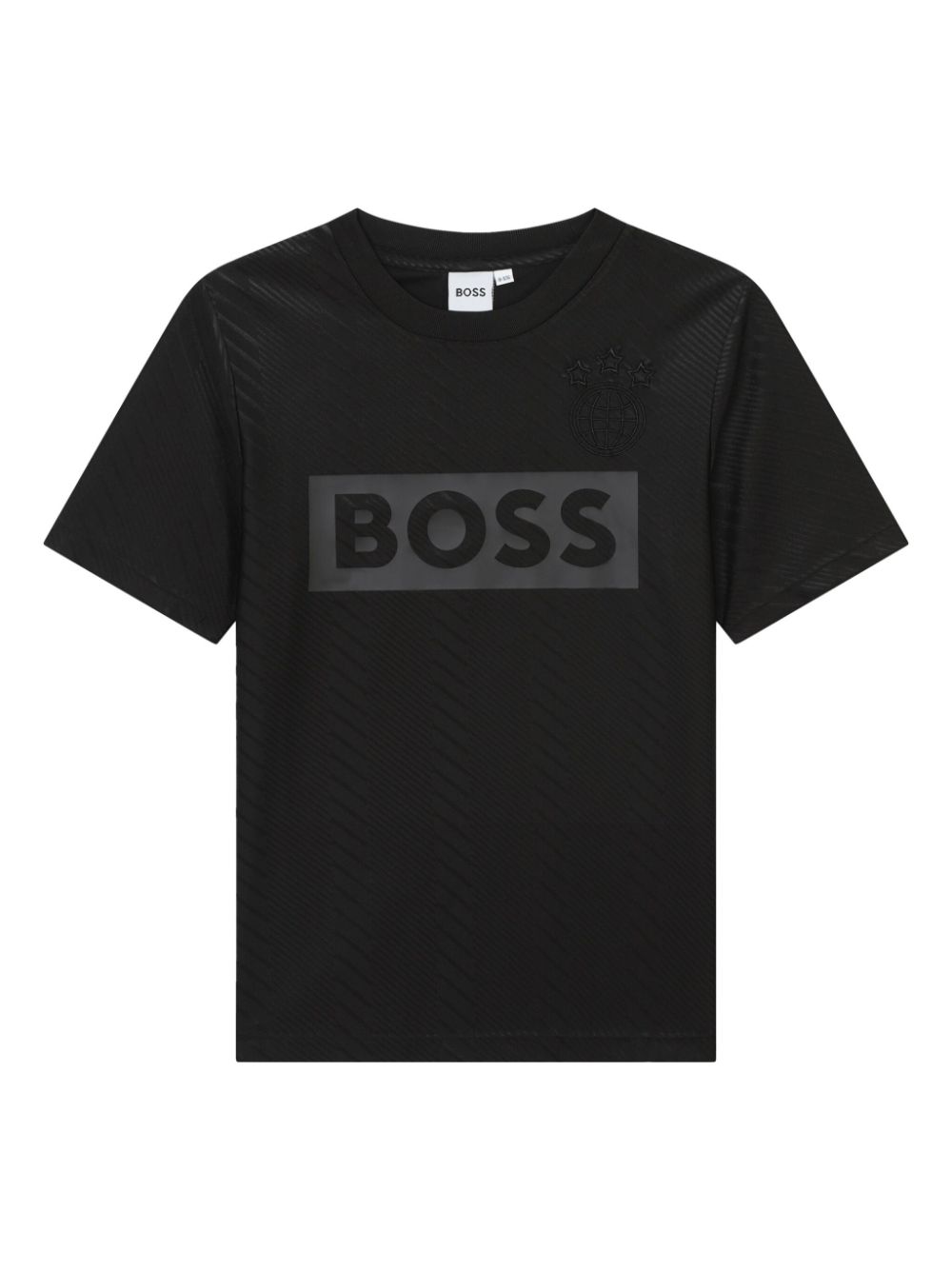 BOSS Kidswear logo-print cotton T-shirt - Black von BOSS Kidswear