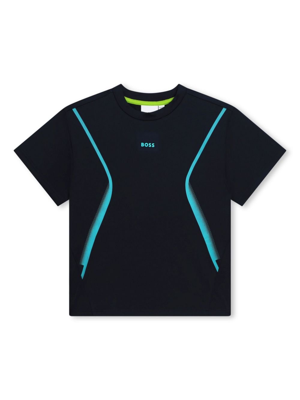 BOSS Kidswear logo-print cotton T-shirt - Black von BOSS Kidswear