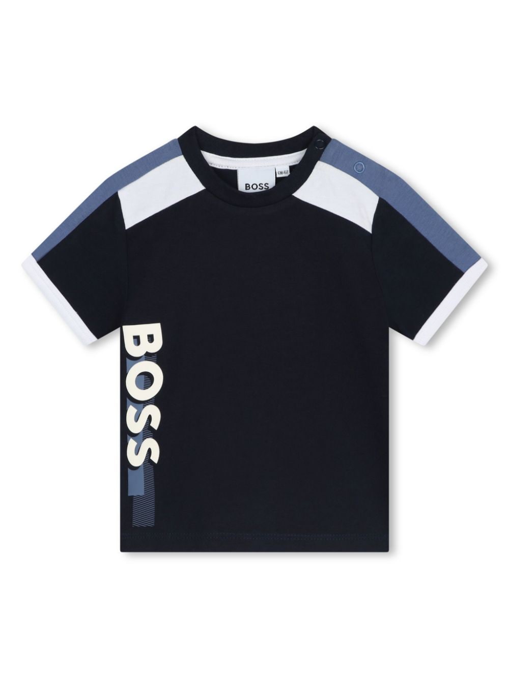 BOSS Kidswear logo-print cotton T-shirt - Blue von BOSS Kidswear