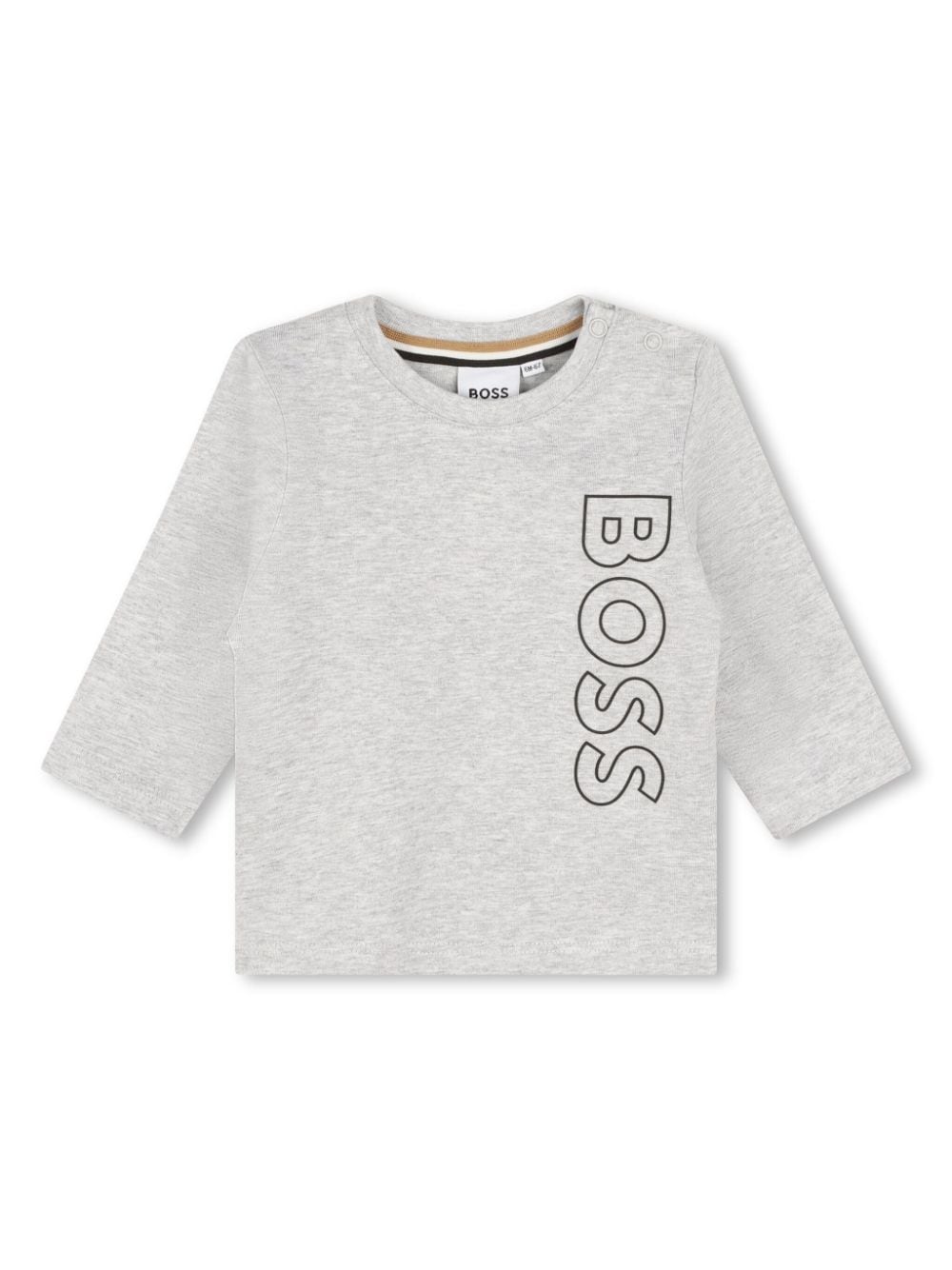 BOSS Kidswear logo-print cotton T-shirt - Grey von BOSS Kidswear