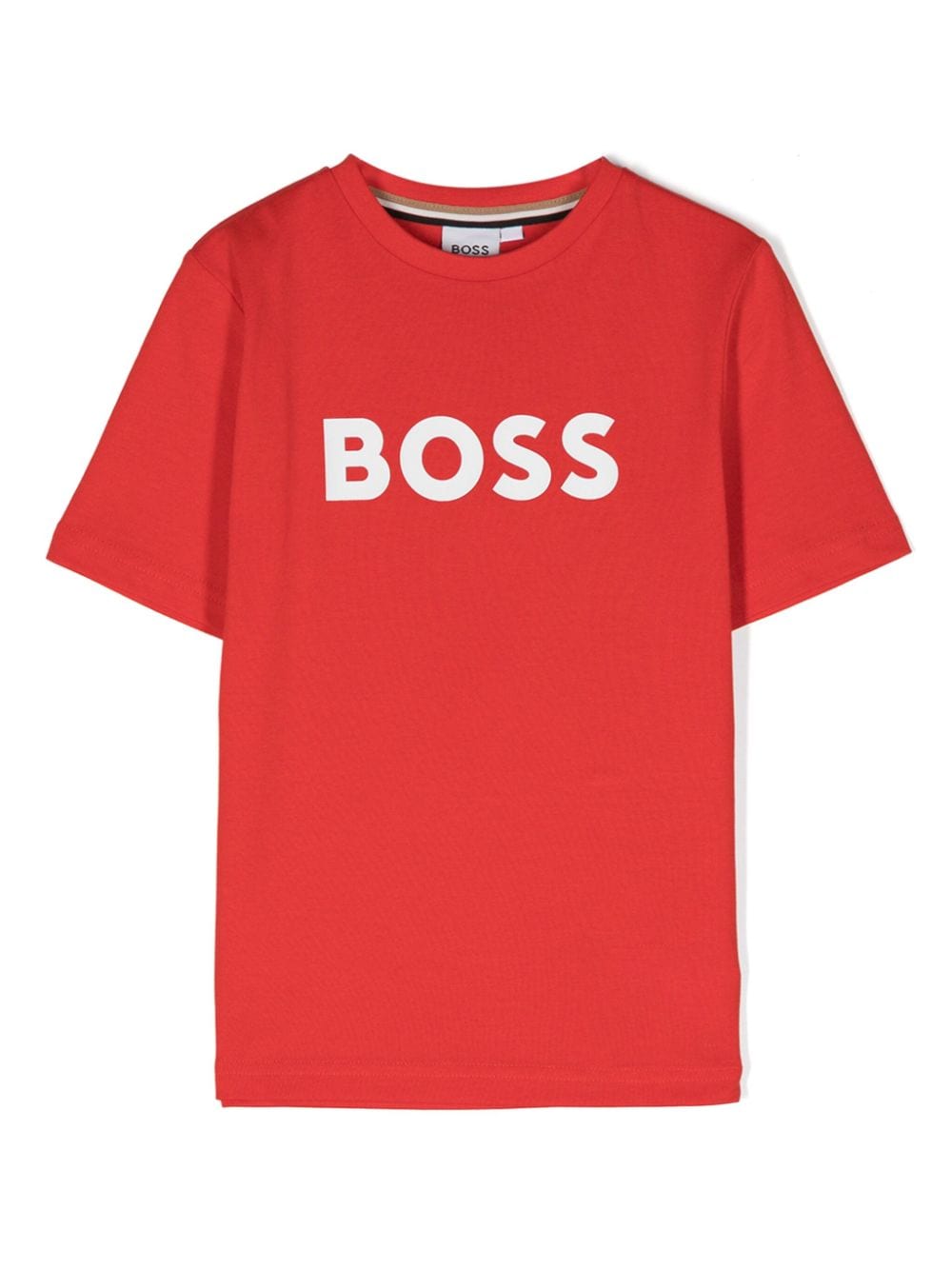 BOSS Kidswear logo-print cotton T-shirt - Red von BOSS Kidswear