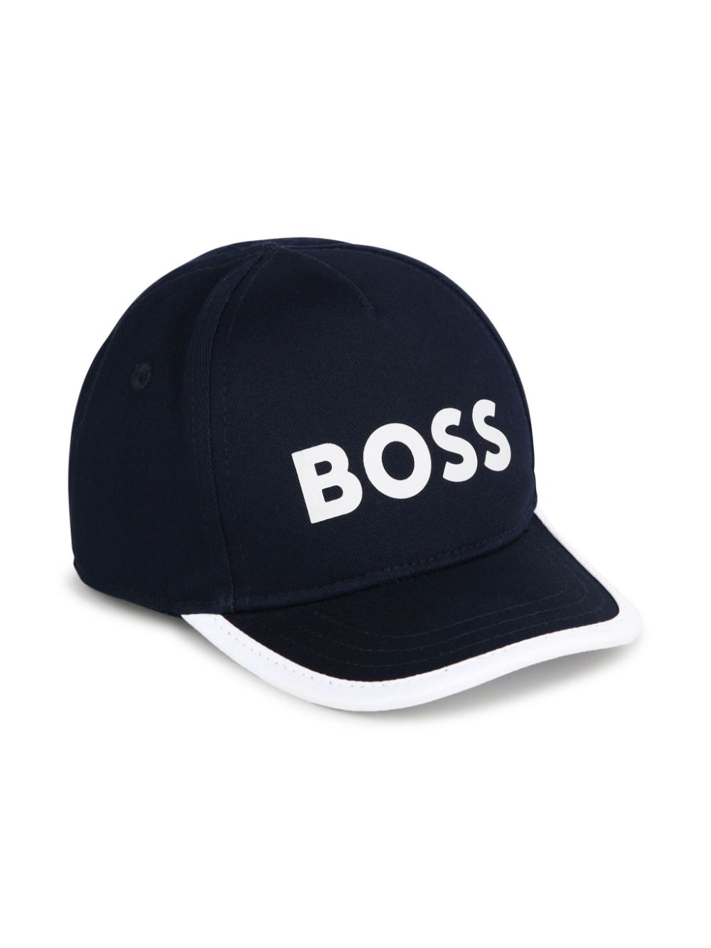 BOSS Kidswear logo-print cotton cap - Blue von BOSS Kidswear