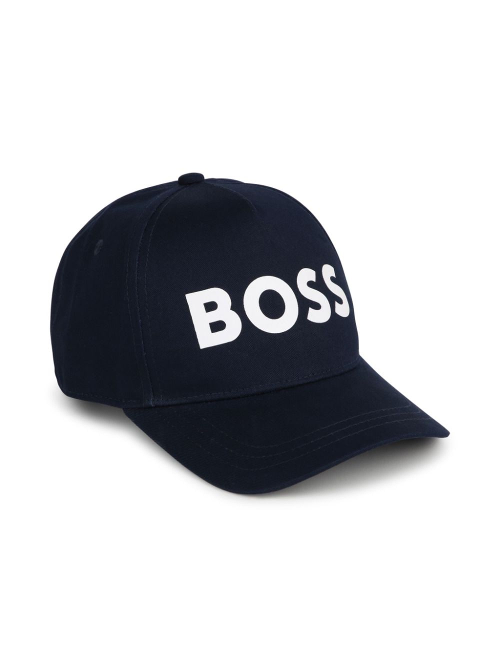 BOSS Kidswear logo-print cotton cap - Blue von BOSS Kidswear