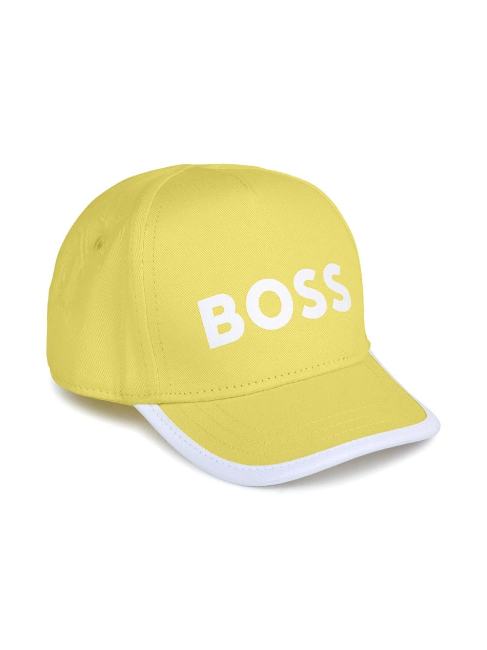 BOSS Kidswear logo-print cotton cap - Yellow von BOSS Kidswear
