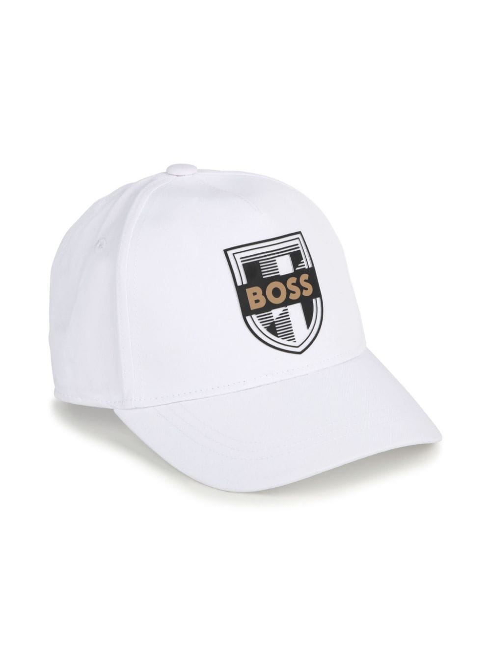 BOSS Kidswear logo-print curved cap - White von BOSS Kidswear