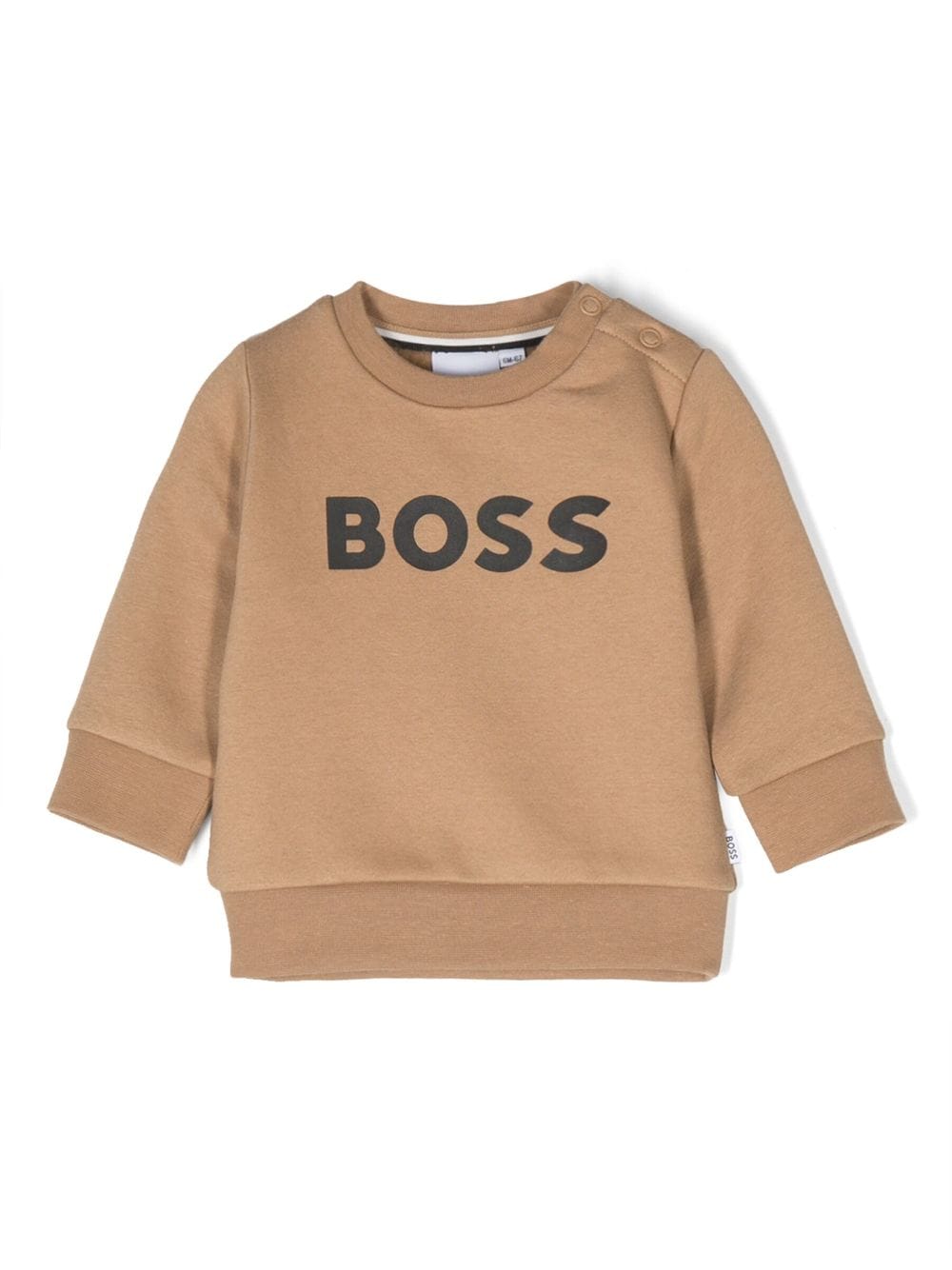 BOSS Kidswear logo-print long-sleeve sweatshirt - Neutrals von BOSS Kidswear