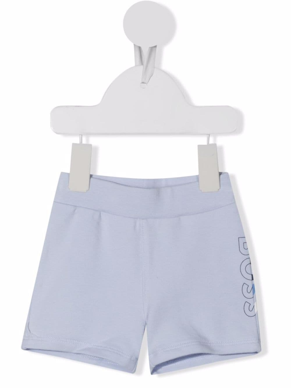 BOSS Kidswear logo print shorts - Blue von BOSS Kidswear