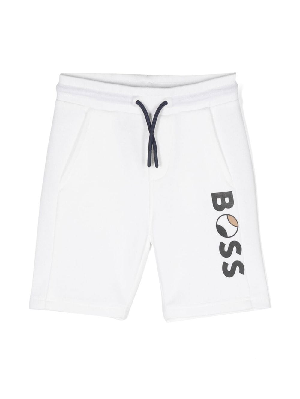 BOSS Kidswear logo-print shorts - White von BOSS Kidswear