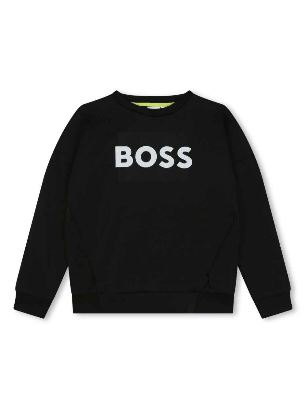 BOSS Kidswear logo-print sweatshirt - Black von BOSS Kidswear