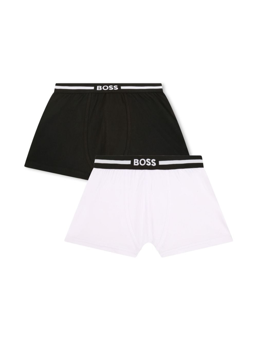 BOSS Kidswear set of two logo boxers - White von BOSS Kidswear