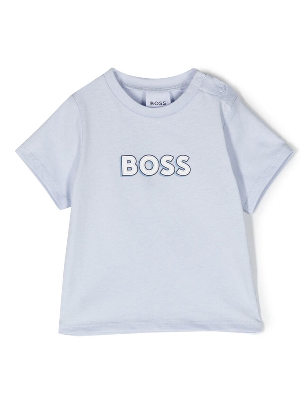 BOSS Kidswear logo print T-shirt - Blue von BOSS Kidswear