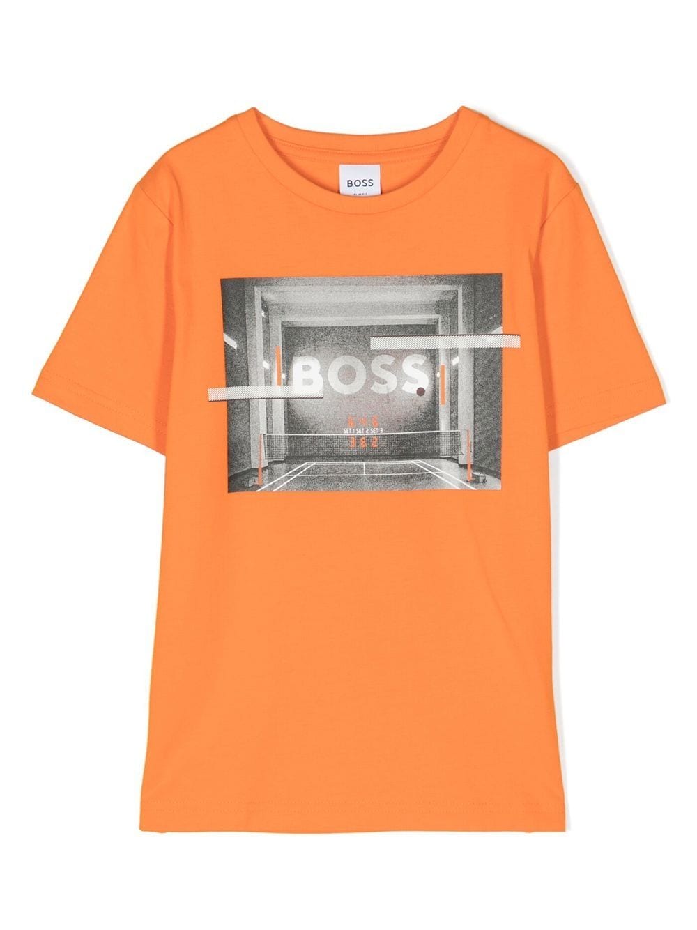 BOSS Kidswear short-sleeve T-shirt - Orange von BOSS Kidswear