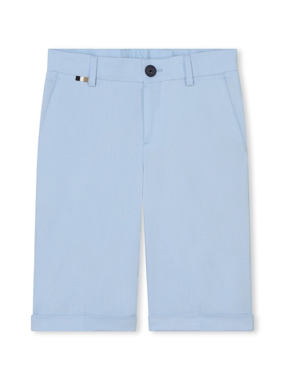 BOSS Kidswear slim-cut chino shorts - Blue von BOSS Kidswear