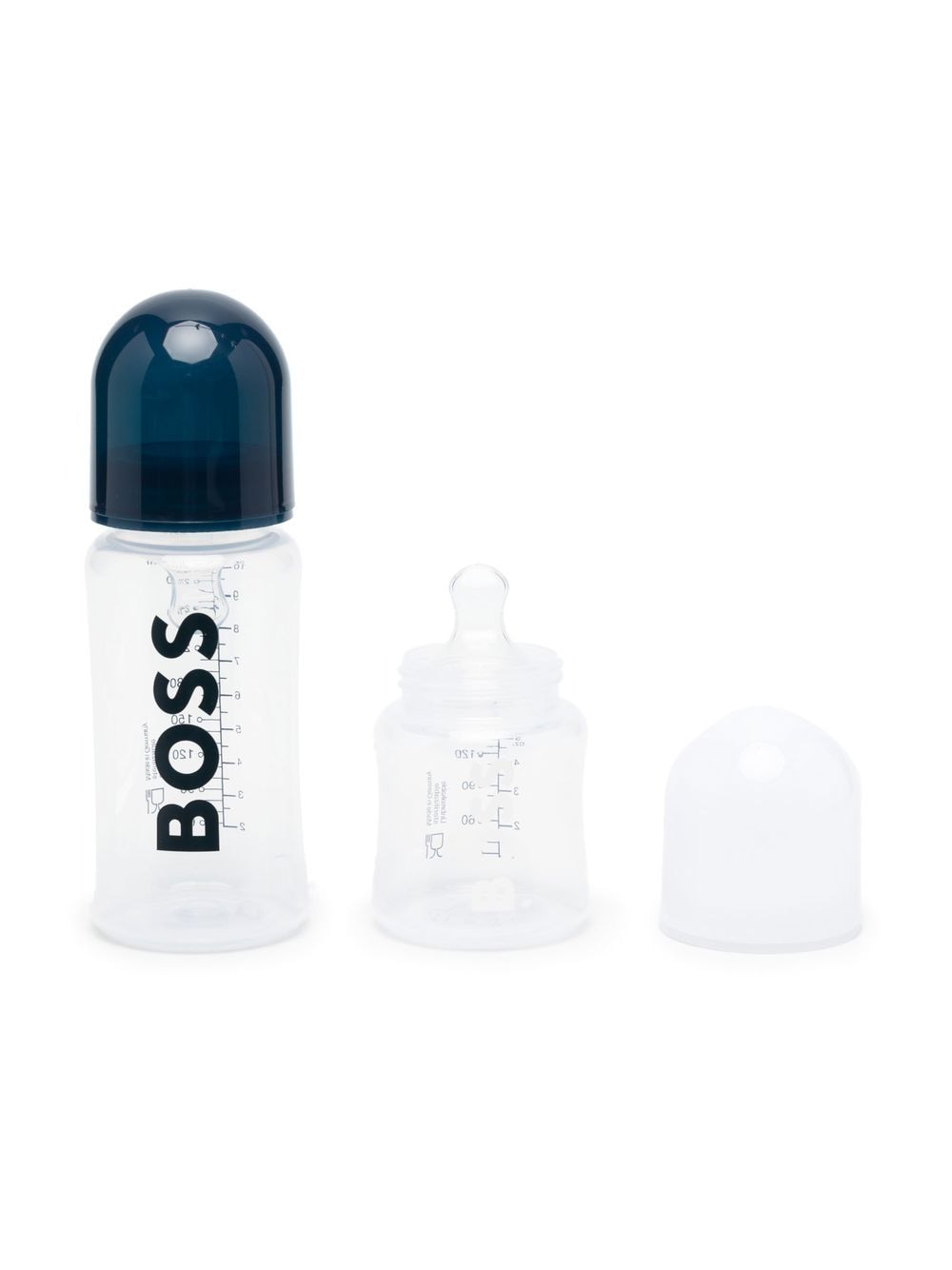 BOSS Kidswear two-piece logo bottle set - White von BOSS Kidswear