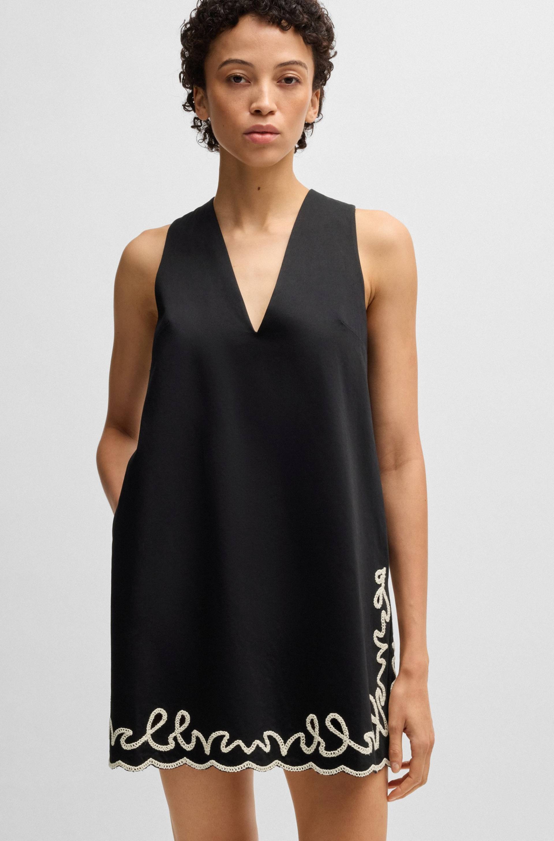 BOSS ORANGE Blusenkleid »C_Dembrolai«, mit Stickerei BOSS ORANGE Blusenkleid »C_Dembrolai«, mit Stickerei von BOSS ORANGE