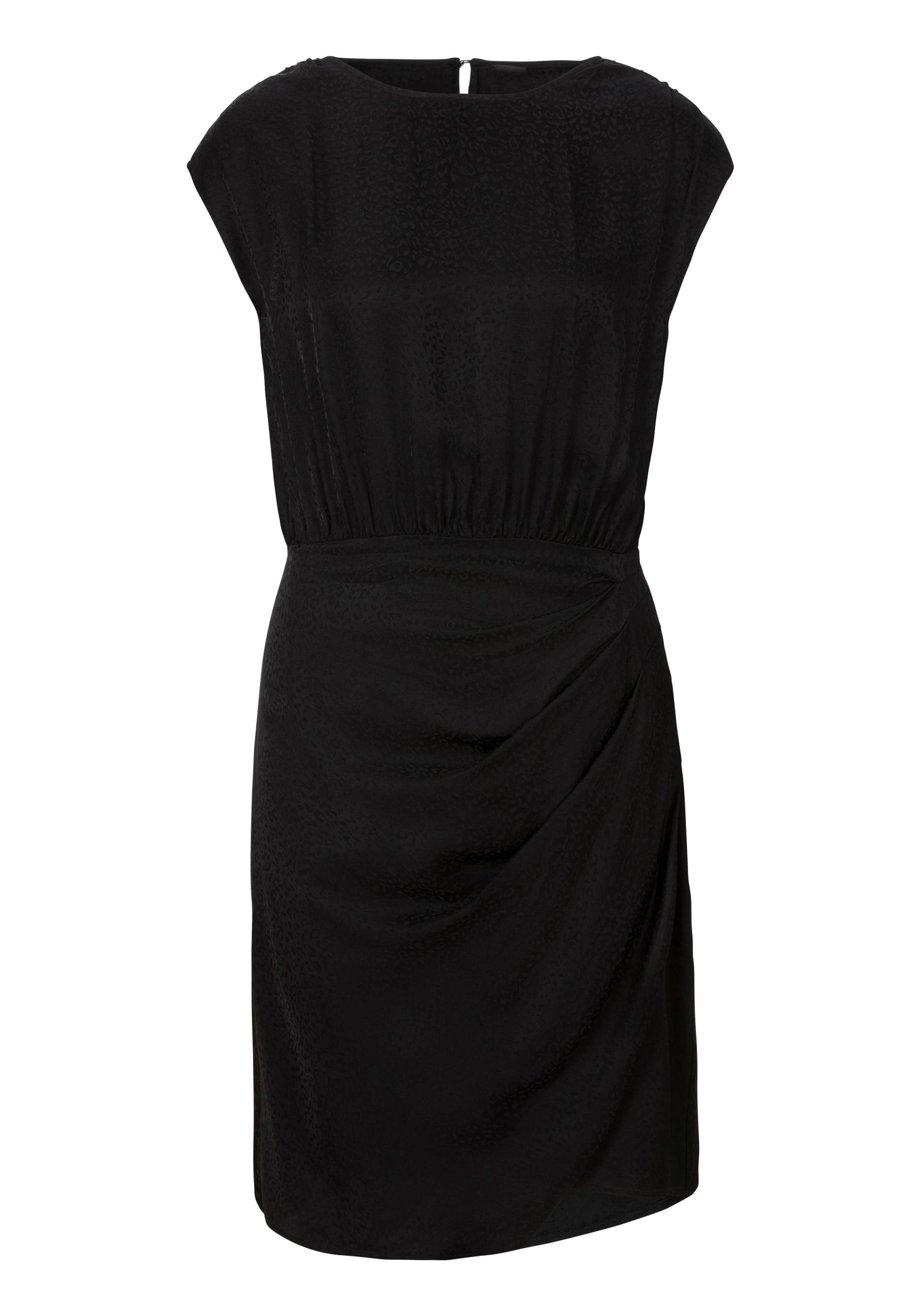 BOSS ORANGE Blusenkleid »C_Dettompys«, Viskose Jaquard, Drapierungen im Rockteil BOSS ORANGE Blusenkleid »C_Dettompys«, Viskose Jaquard, Drapierungen im Rockteil von BOSS ORANGE