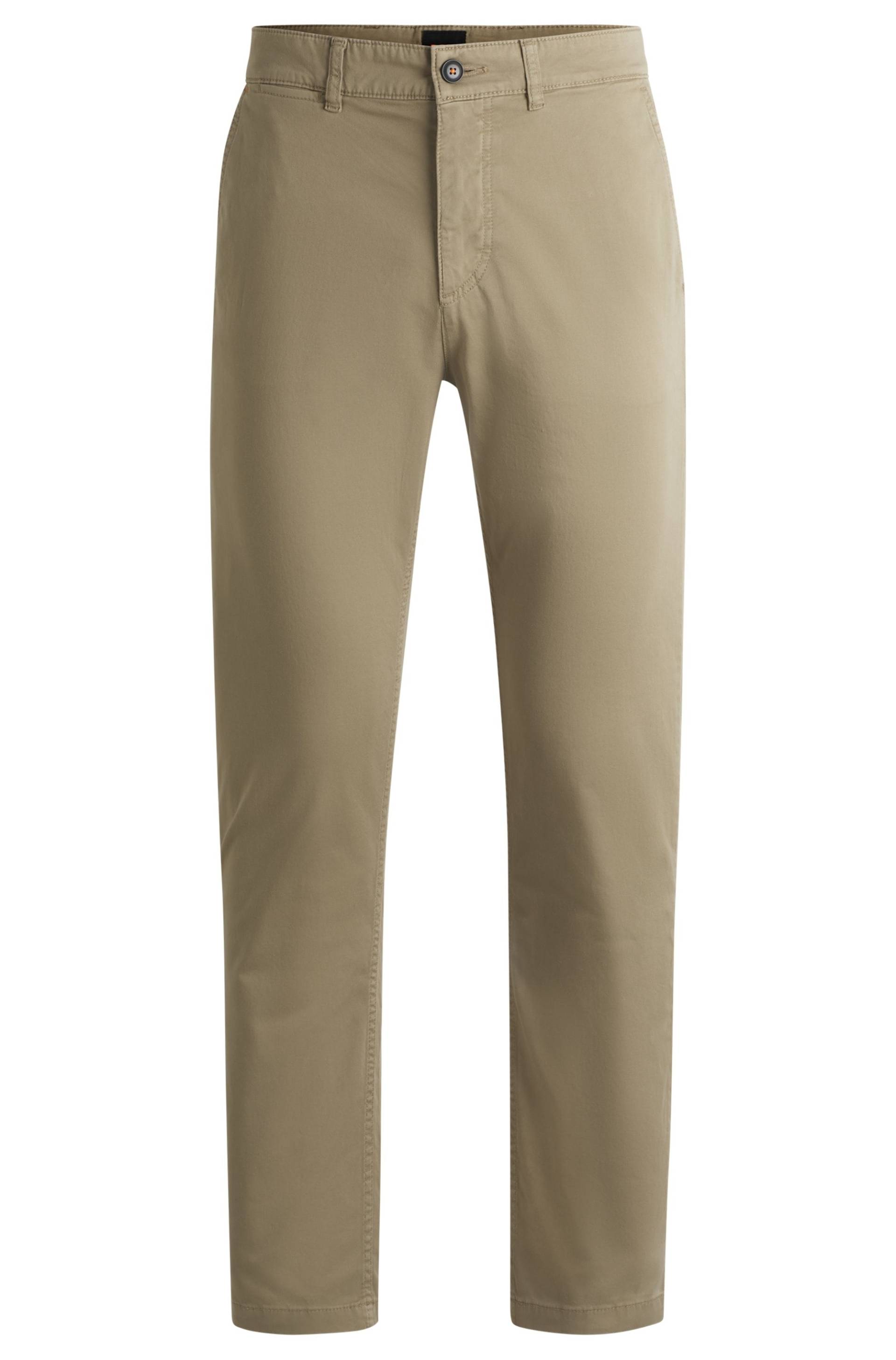 BOSS ORANGE Chinohose »Chino-Regular-1«, in gerader From BOSS ORANGE Chinohose »Chino-Regular-1«, in gerader From von BOSS ORANGE