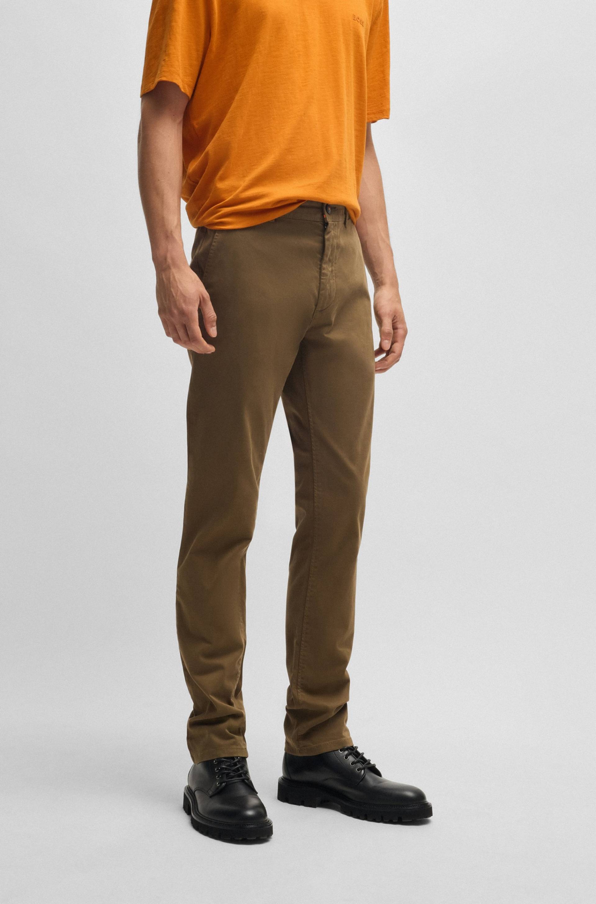 BOSS ORANGE Chinohose »Chino_slim«, mit Gesässtaschen BOSS ORANGE Chinohose »Chino_slim«, mit Gesässtaschen von BOSS ORANGE