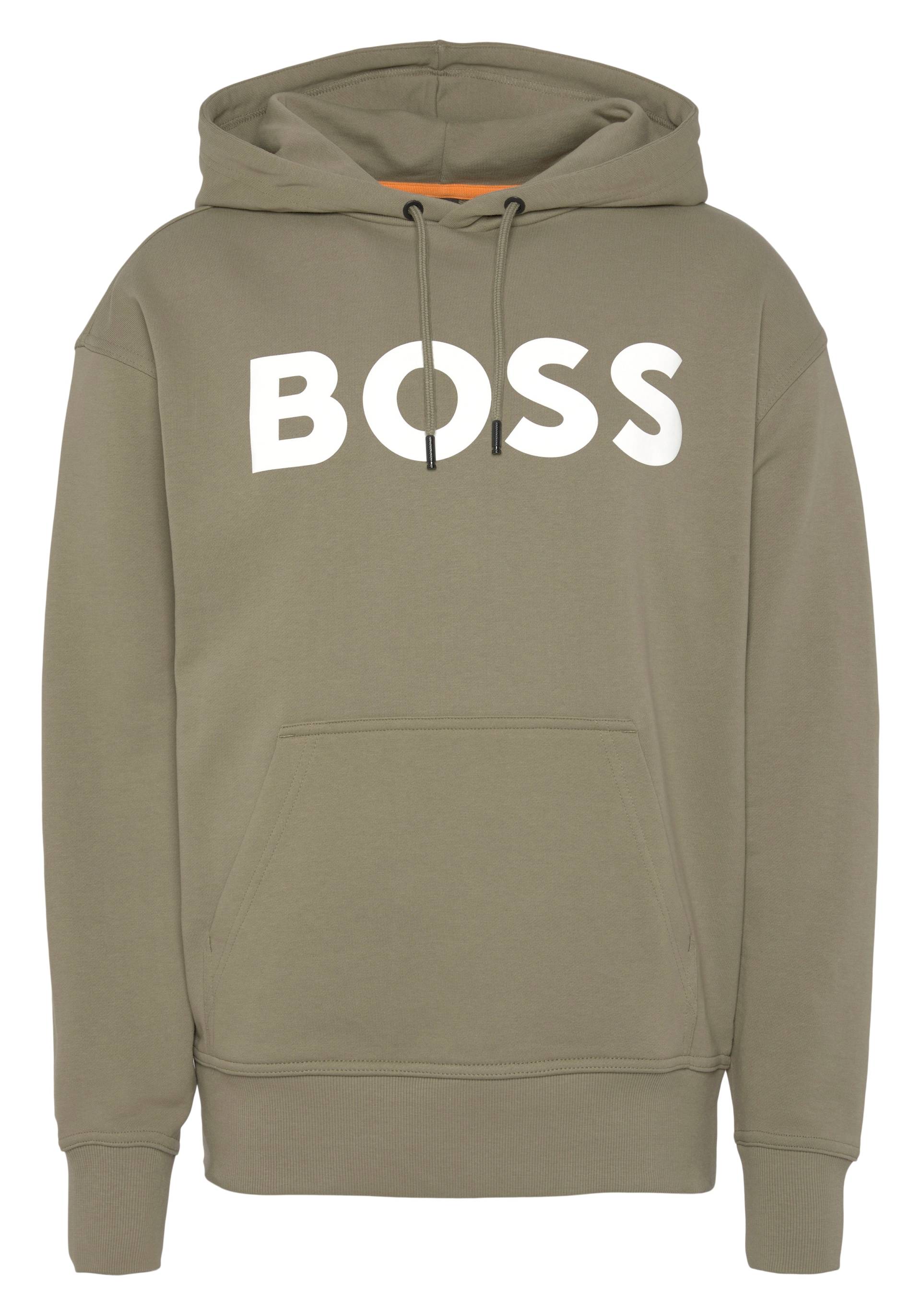 BOSS ORANGE Sweatshirt »WebasicHood«, mit weissem Logodruck von BOSS ORANGE