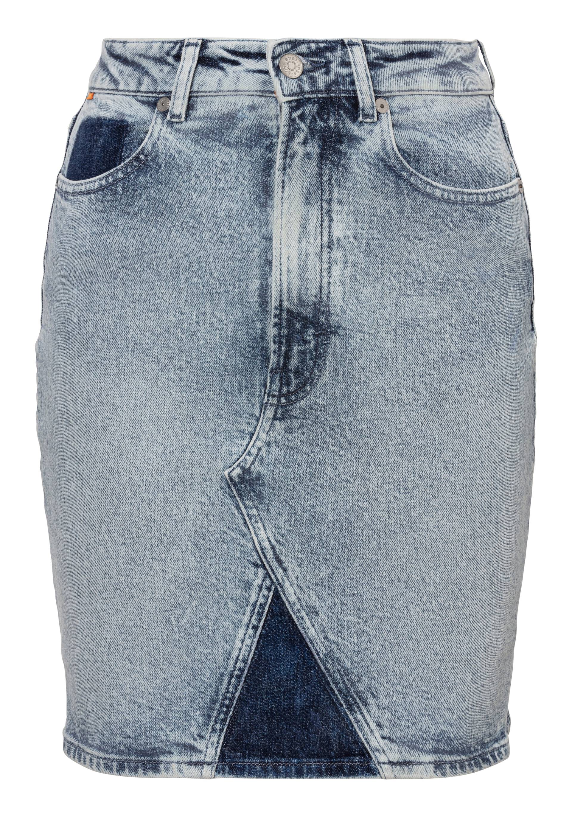 BOSS ORANGE Jeansrock »C_DENIM SKIRT 2.0 Premium Damenmode« von BOSS ORANGE