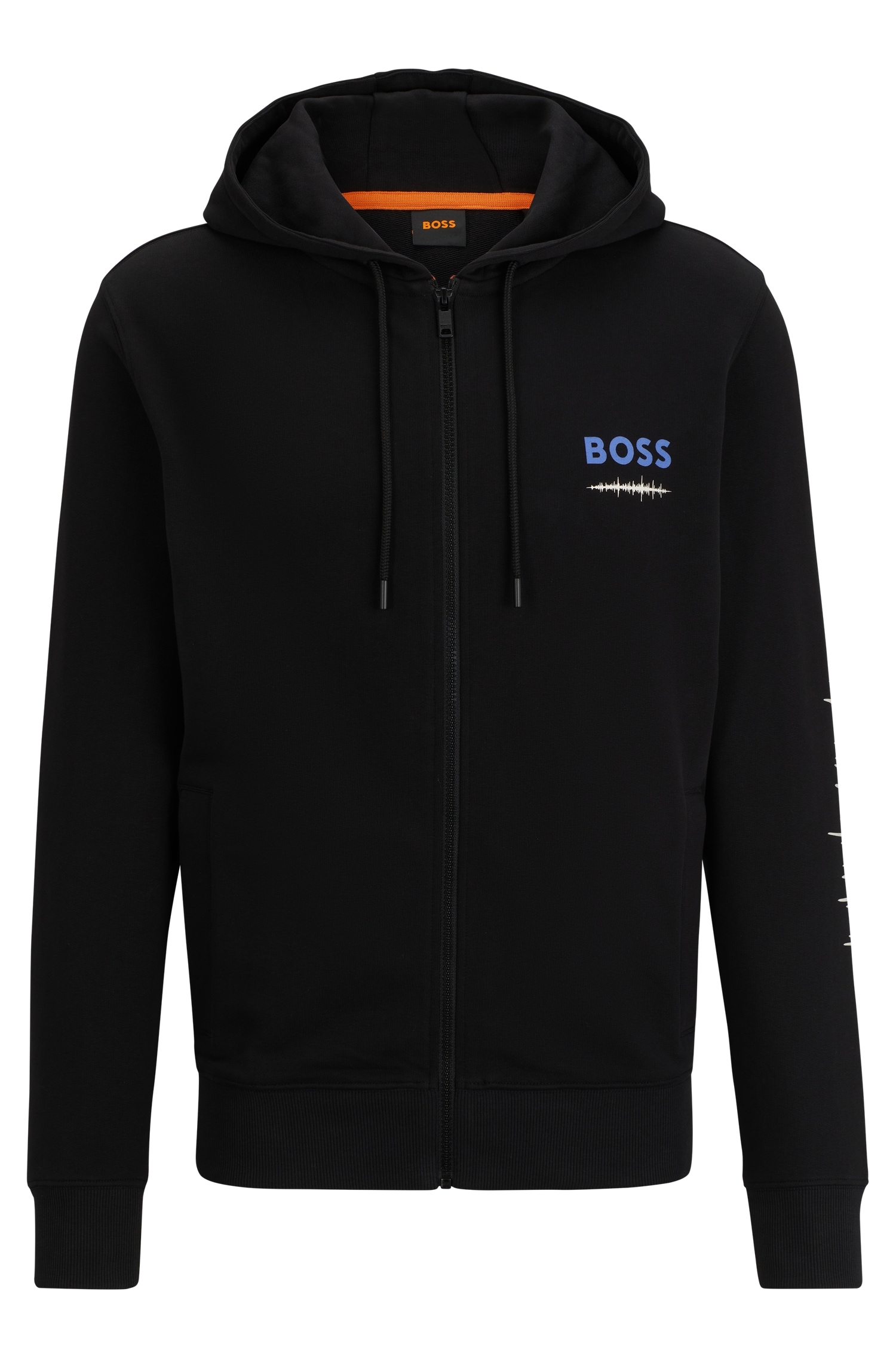 BOSS ORANGE Kapuzenfleecejacke »ZeGrafix«, mit Kapuze von BOSS ORANGE