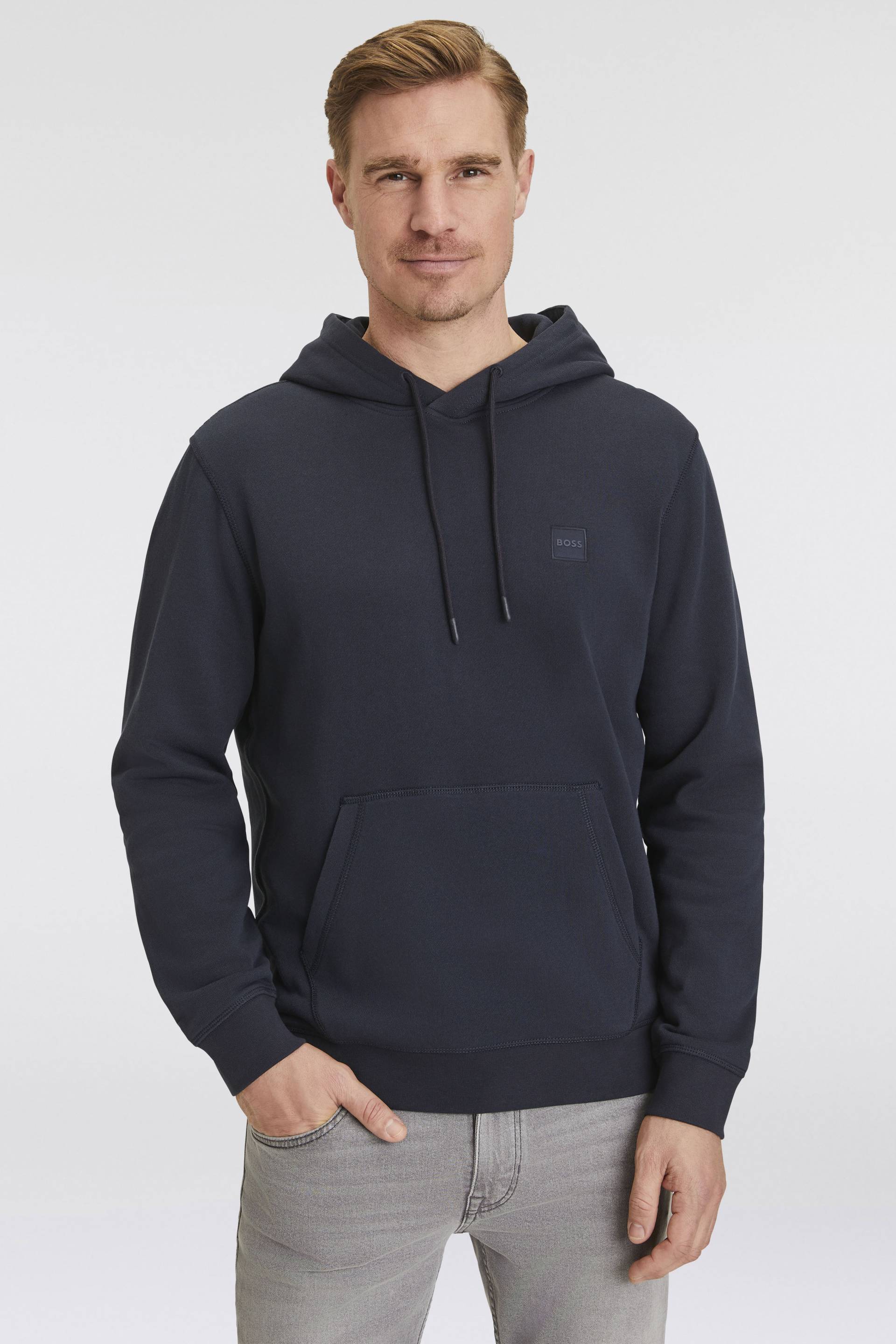 BOSS ORANGE Kapuzensweatshirt »Wetalk«, mit gesticktem BOSS Markenlabel von BOSS ORANGE