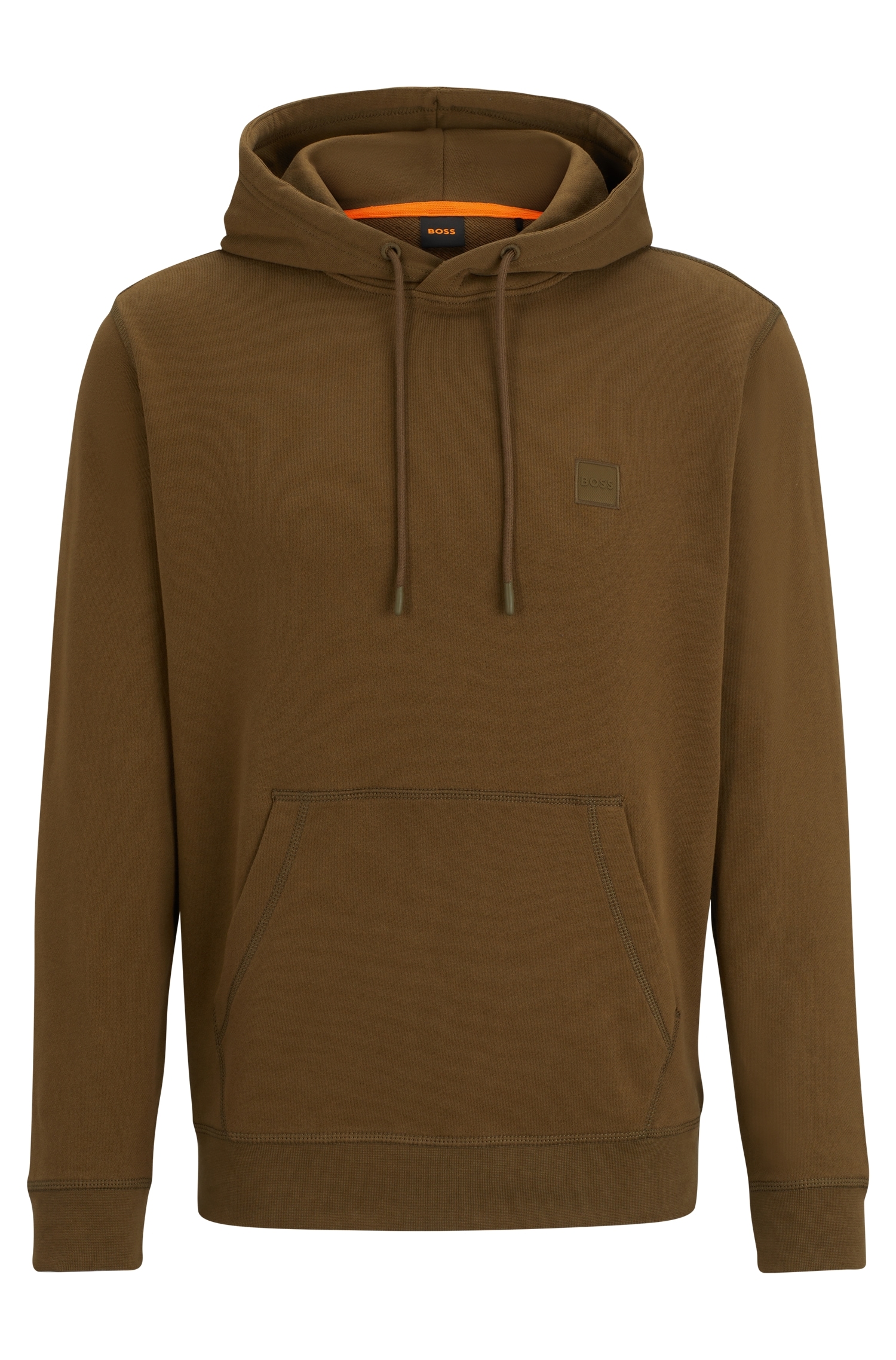 BOSS ORANGE Kapuzensweatshirt »Wetalk«, mit gesticktem BOSS Markenlabel von BOSS ORANGE