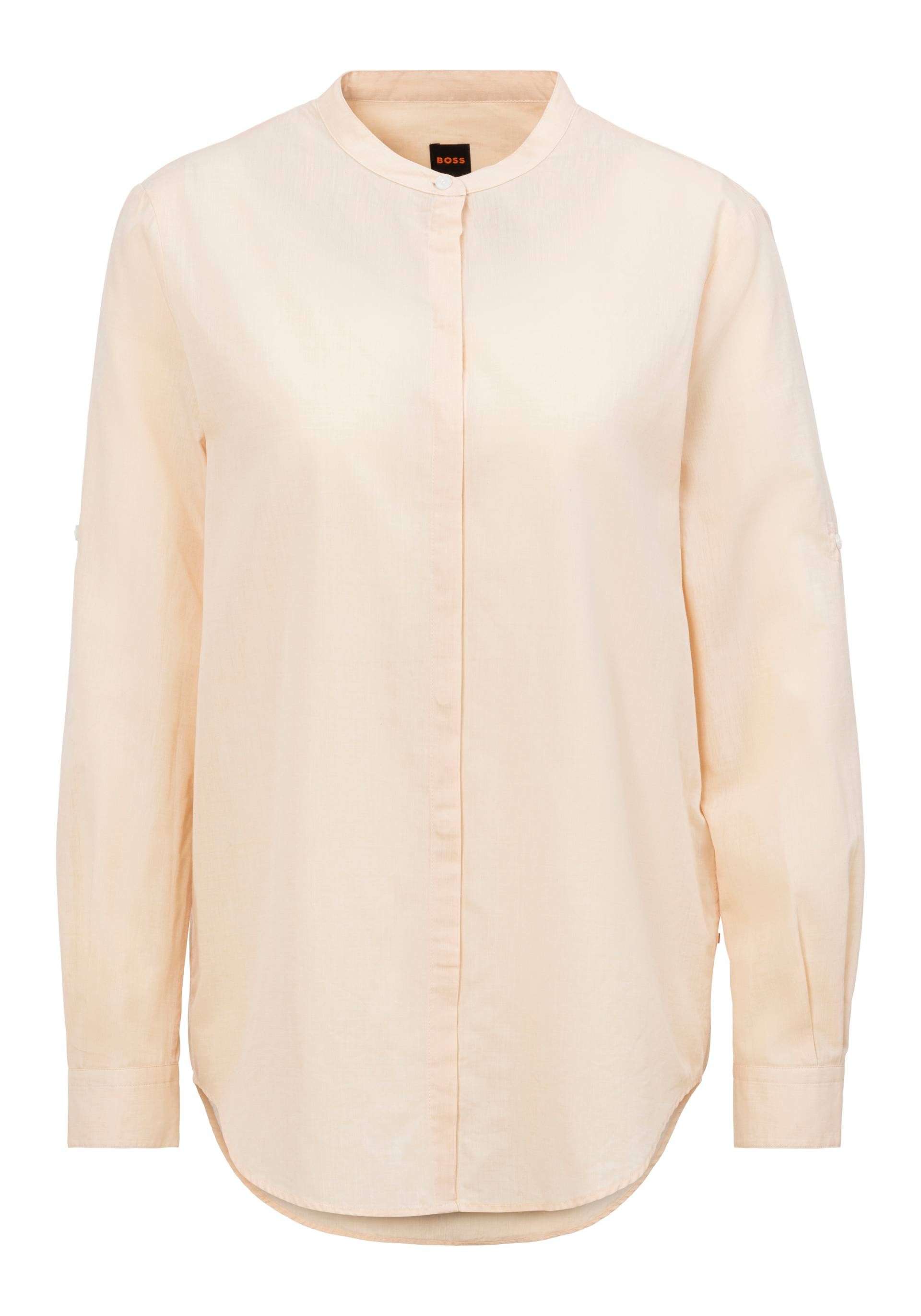 BOSS ORANGE Klassische Bluse »C_Befelize_21«, Chambray Qualität, Stehkragen BOSS ORANGE Klassische Bluse »C_Befelize_21«, Chambray Qualität, Stehkragen von BOSS ORANGE