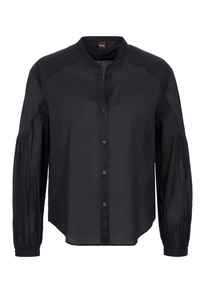 BOSS ORANGE Klassische Bluse »C_Berday_1 Premium Damenmode«, mit Ballonärmeln von BOSS ORANGE
