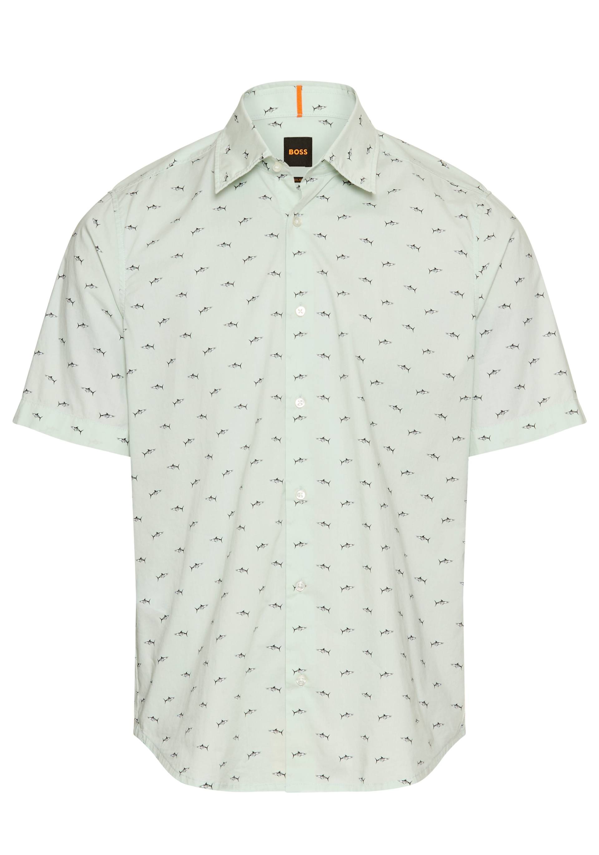 BOSS ORANGE Kurzarmhemd »Rash_2_M«, mit durchgehenden Logoprint BOSS ORANGE Kurzarmhemd »Rash_2_M«, mit durchgehenden Logoprint von BOSS ORANGE