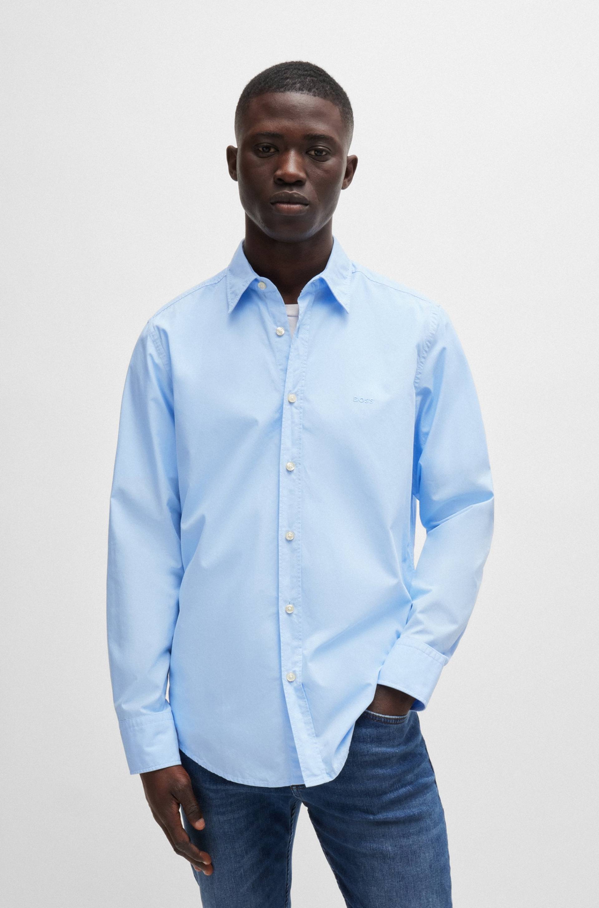 BOSS ORANGE Langarmhemd »Relegant_6_M«, mit BOSS Stickerei BOSS ORANGE Langarmhemd »Relegant_6_M«, mit BOSS Stickerei von BOSS ORANGE