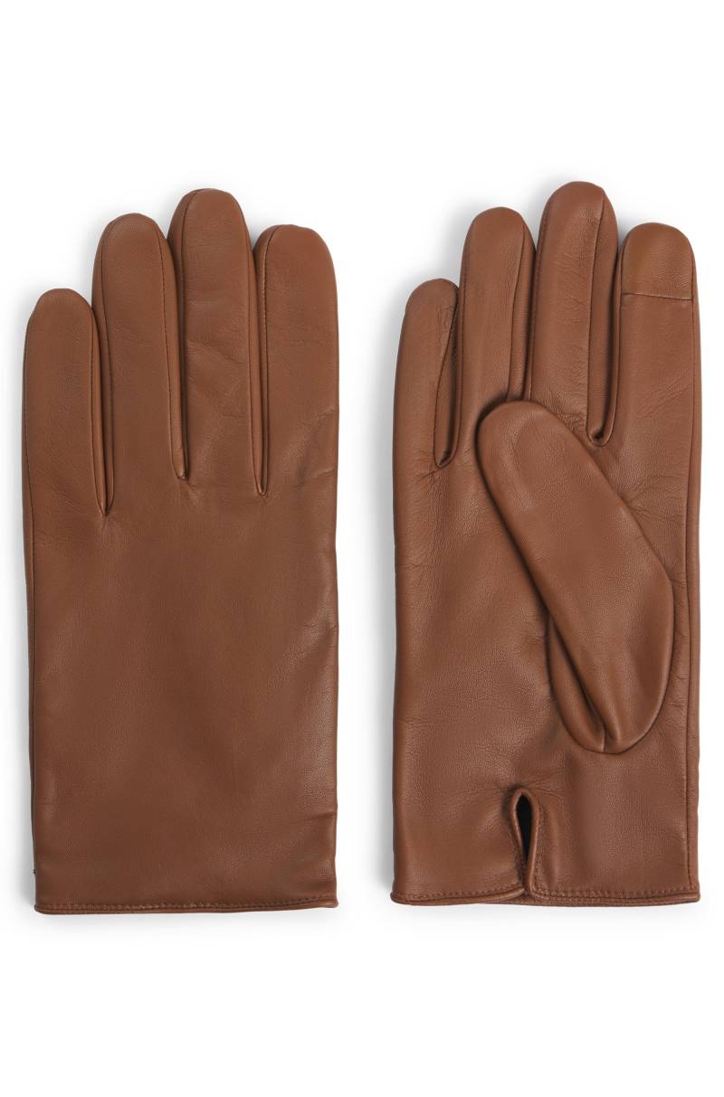 BOSS ORANGE Lederhandschuhe »Glove«, mit Touch Tech Fingertips von BOSS ORANGE