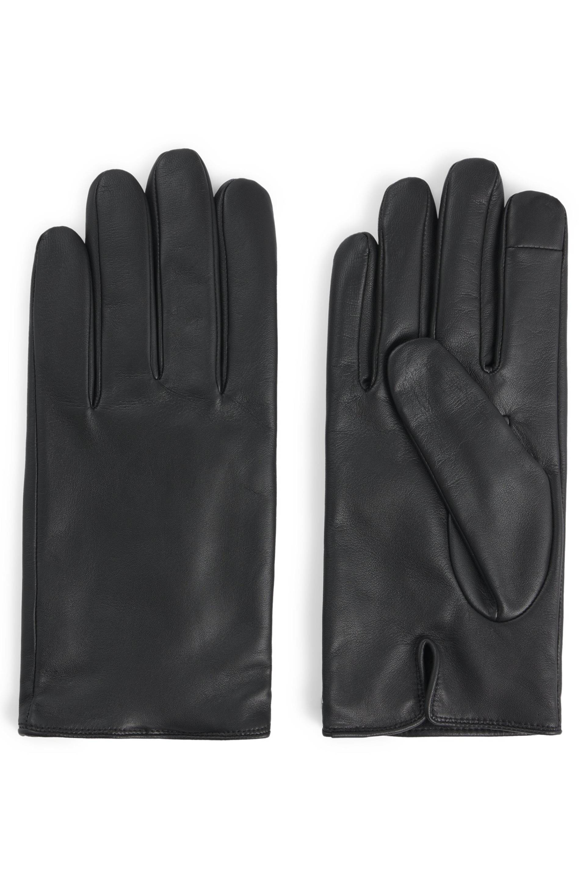 BOSS ORANGE Lederhandschuhe »Glove«, mit Touch Tech Fingertips von BOSS ORANGE