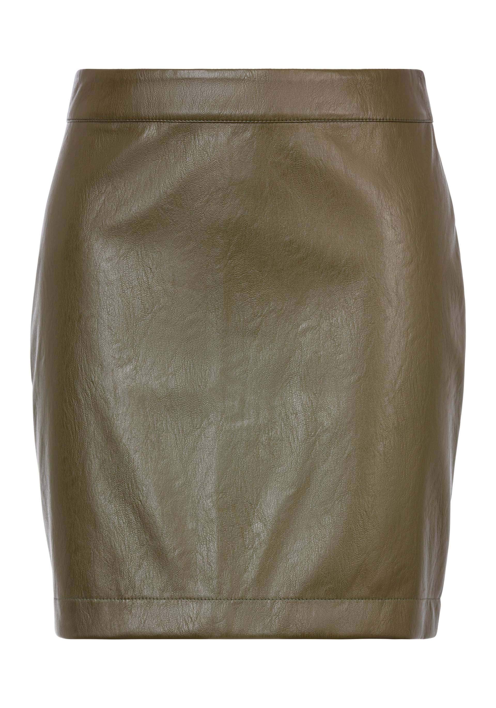 BOSS ORANGE Lederimitatrock »Vancesca Premium Damenmode«, mit Reissverschluss BOSS ORANGE Lederimitatrock »Vancesca Premium Damenmode«, mit Reissverschluss von BOSS ORANGE