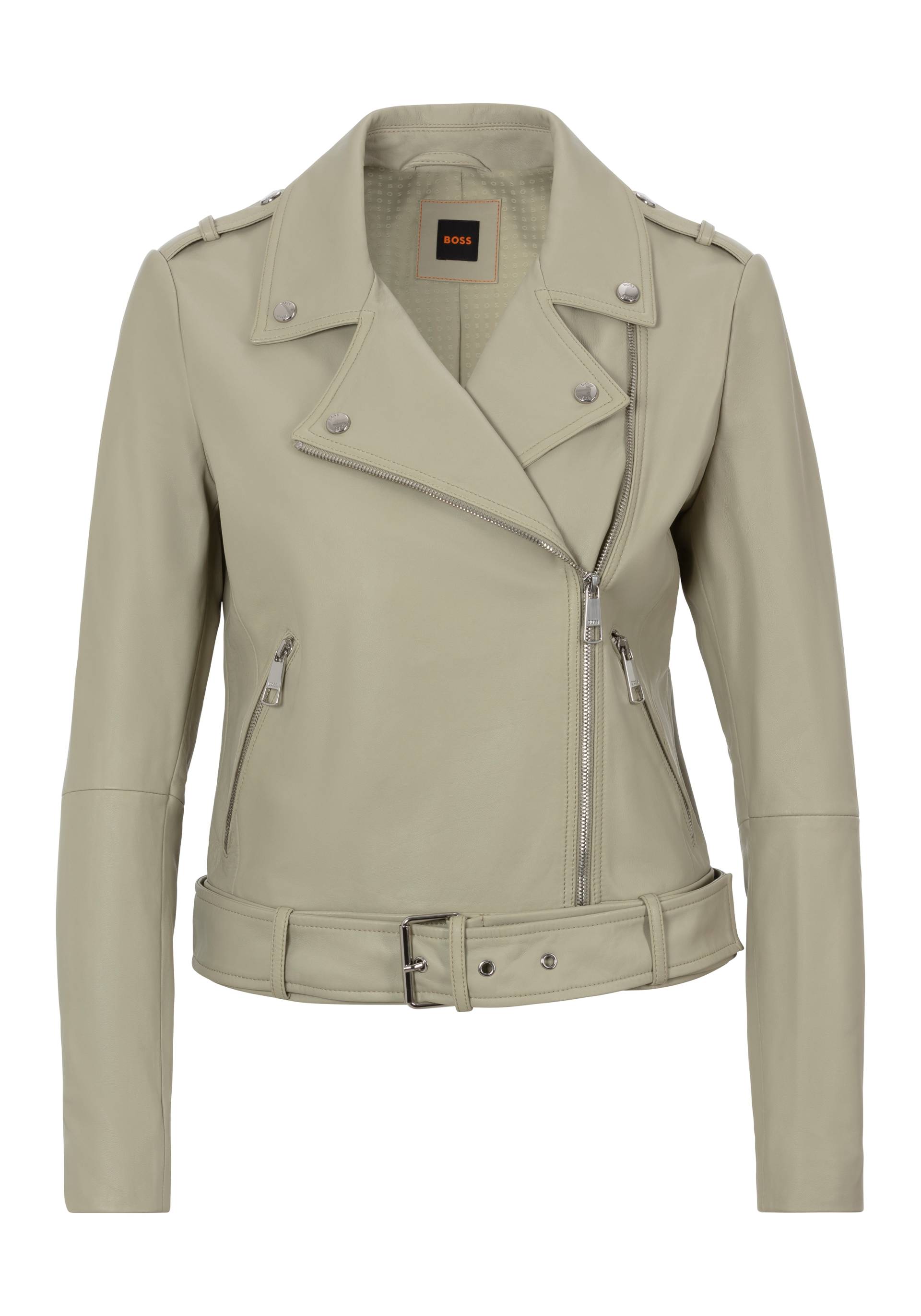 BOSS ORANGE Lederjacke »C_Sameli«, mit Ziergürtel BOSS ORANGE Lederjacke »C_Sameli«, mit Ziergürtel von BOSS ORANGE