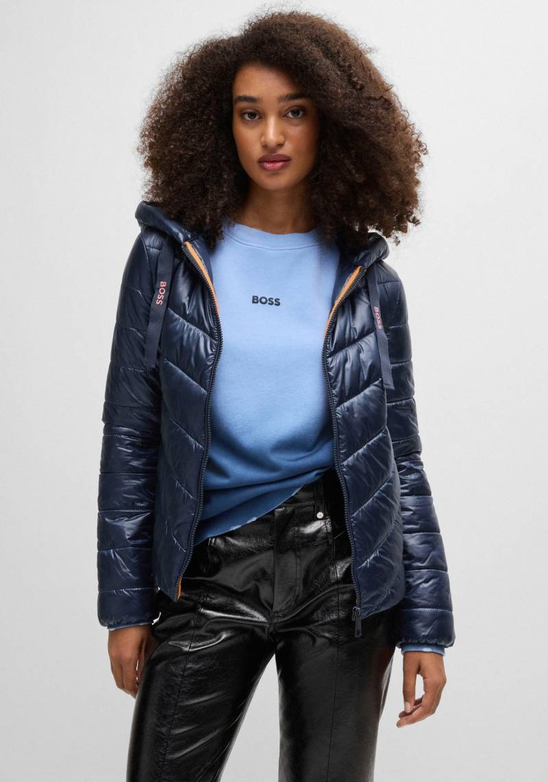 BOSS ORANGE Outdoorjacke »Palatori Premium Damenmode«, mit Kapuze, mit Kapuze von BOSS ORANGE