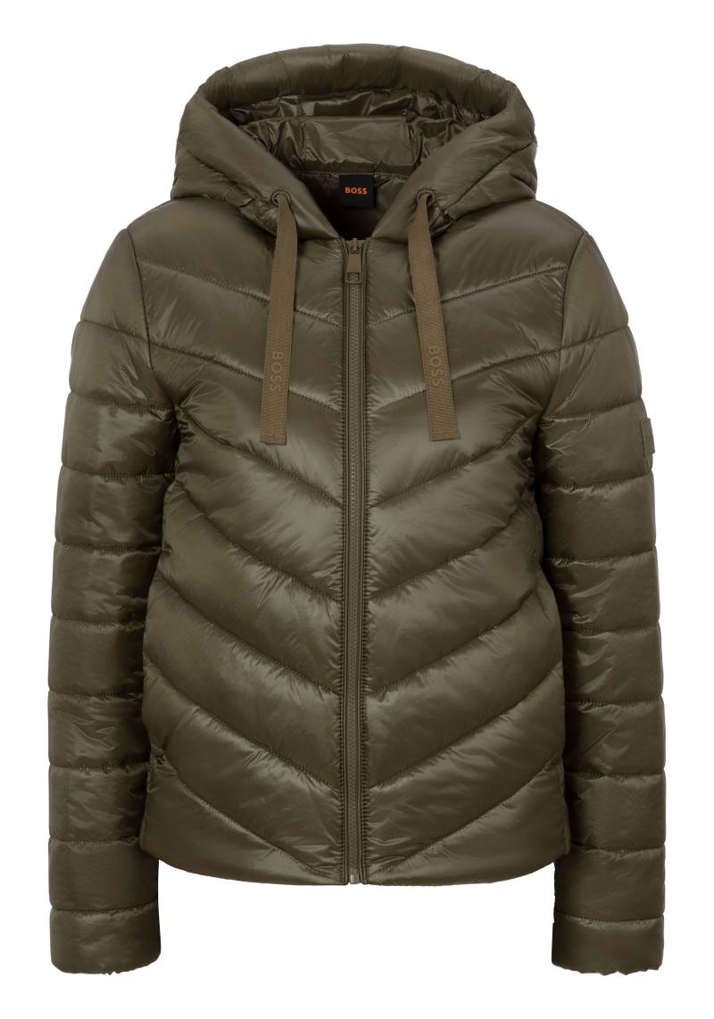 BOSS ORANGE Outdoorjacke »Palatori Premium Damenmode«, mit Kapuze, mit Kapuze von BOSS ORANGE
