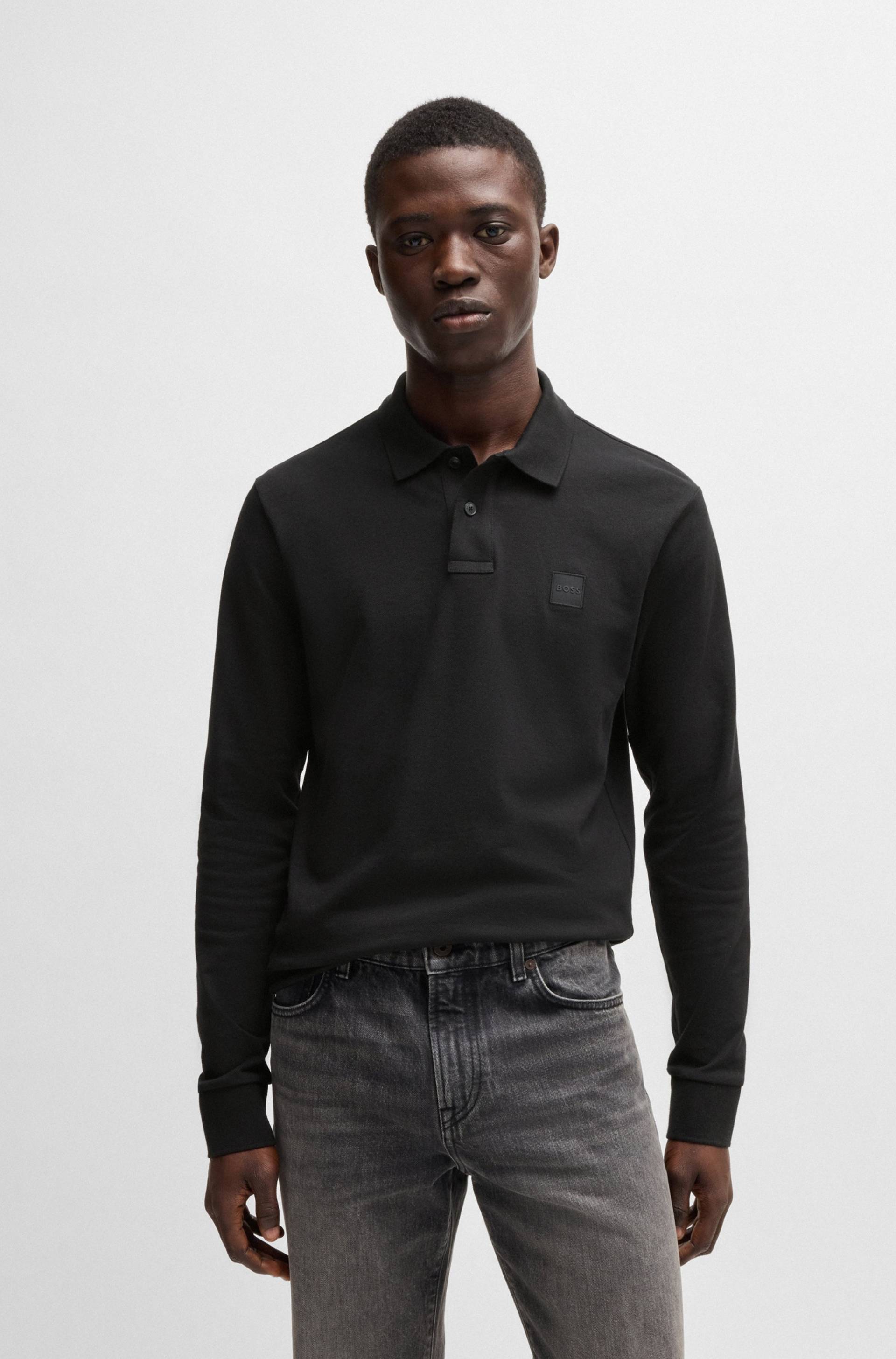 BOSS ORANGE Poloshirt »Passerby«, mit BOSS-Logobadge BOSS ORANGE Poloshirt »Passerby«, mit BOSS-Logobadge von BOSS ORANGE