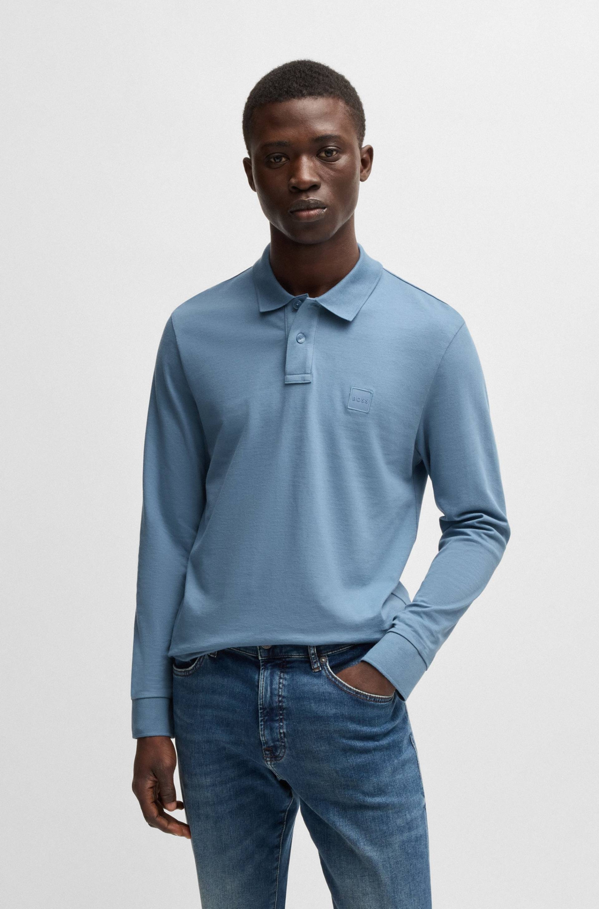 BOSS ORANGE Poloshirt »Passerby«, mit BOSS-Logobadge BOSS ORANGE Poloshirt »Passerby«, mit BOSS-Logobadge von BOSS ORANGE