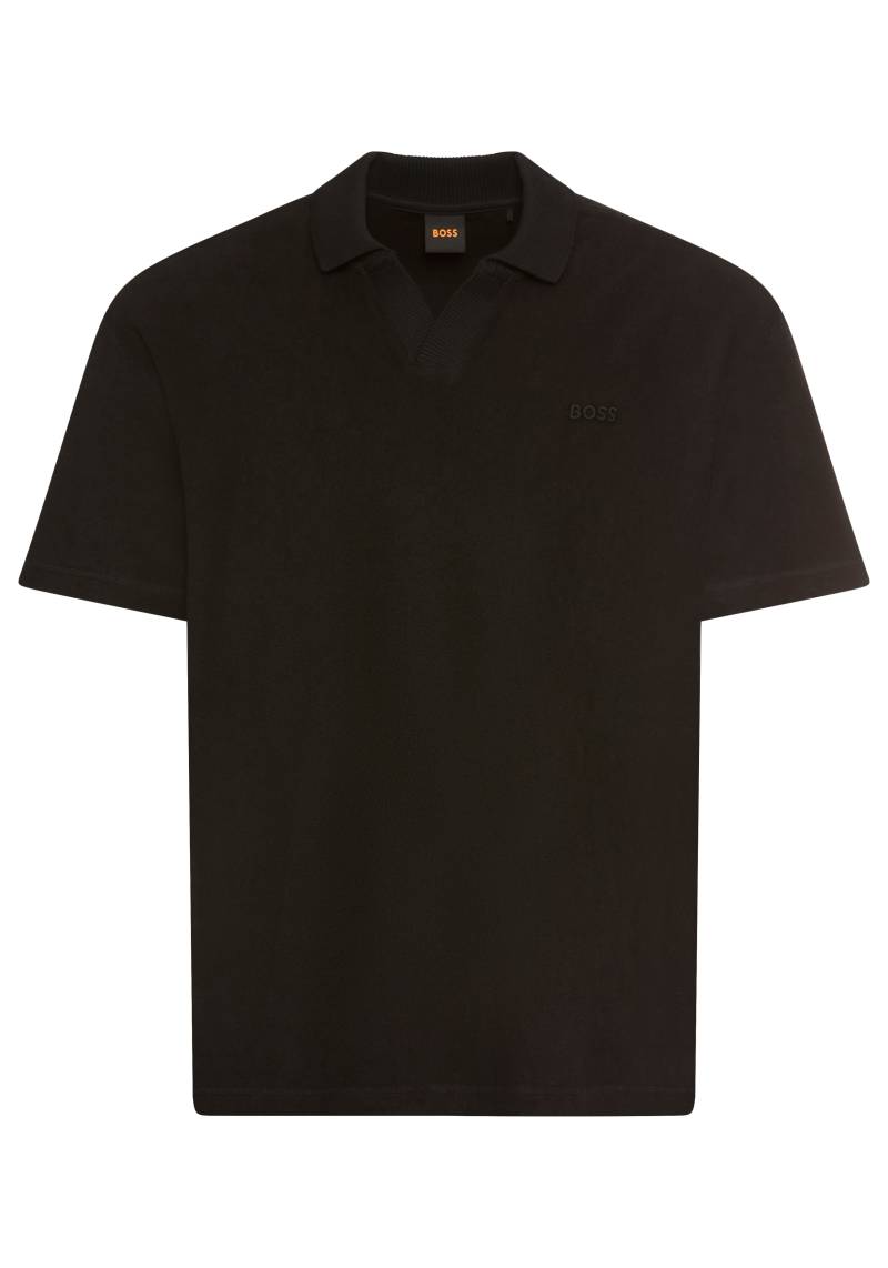 BOSS ORANGE Poloshirt »Pe_doubletowel«, aus Frottee-Qualität von BOSS ORANGE