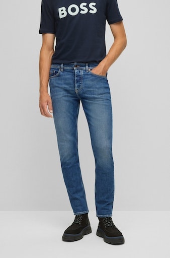 BOSS ORANGE Regular-fit-Jeans »Taber BC-C«, mit BOSS Label von BOSS ORANGE