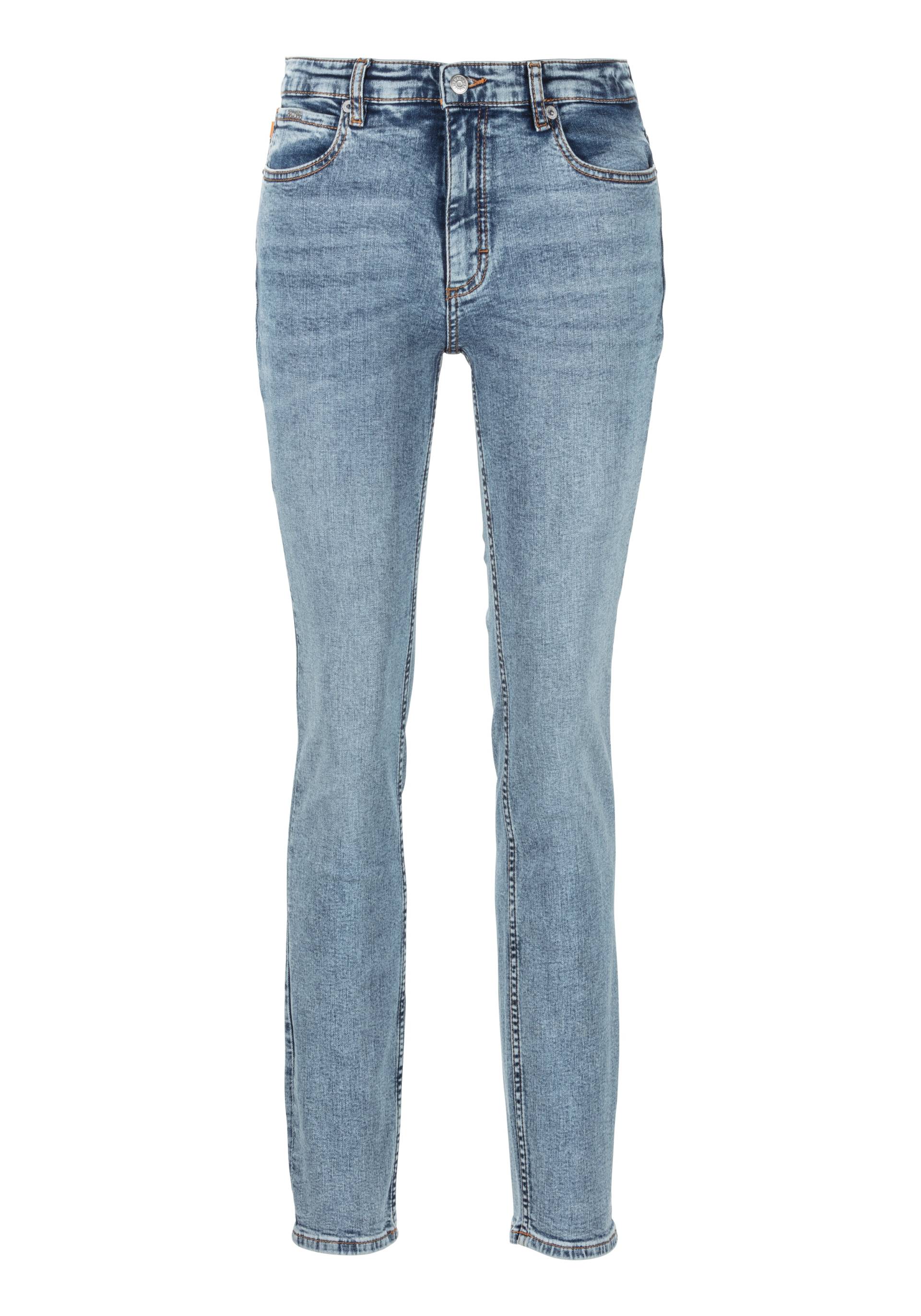 BOSS ORANGE Skinny-fit-Jeans »Jackie Mid Rise Mid Waist, mittlere Leibhöhe Premium Denim Jeans«, mit Gürtelschlaufen BOSS ORANGE Skinny-fit-Jeans »Jackie Mid Rise Mid Waist, mittlere Leibhöhe Premium Denim Jeans«, mit Gürtelschlaufen von BOSS ORANGE
